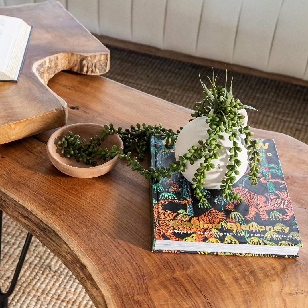 Mesa de centro con horquilla Natura