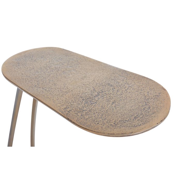 side view of Balam luxury Accent Table