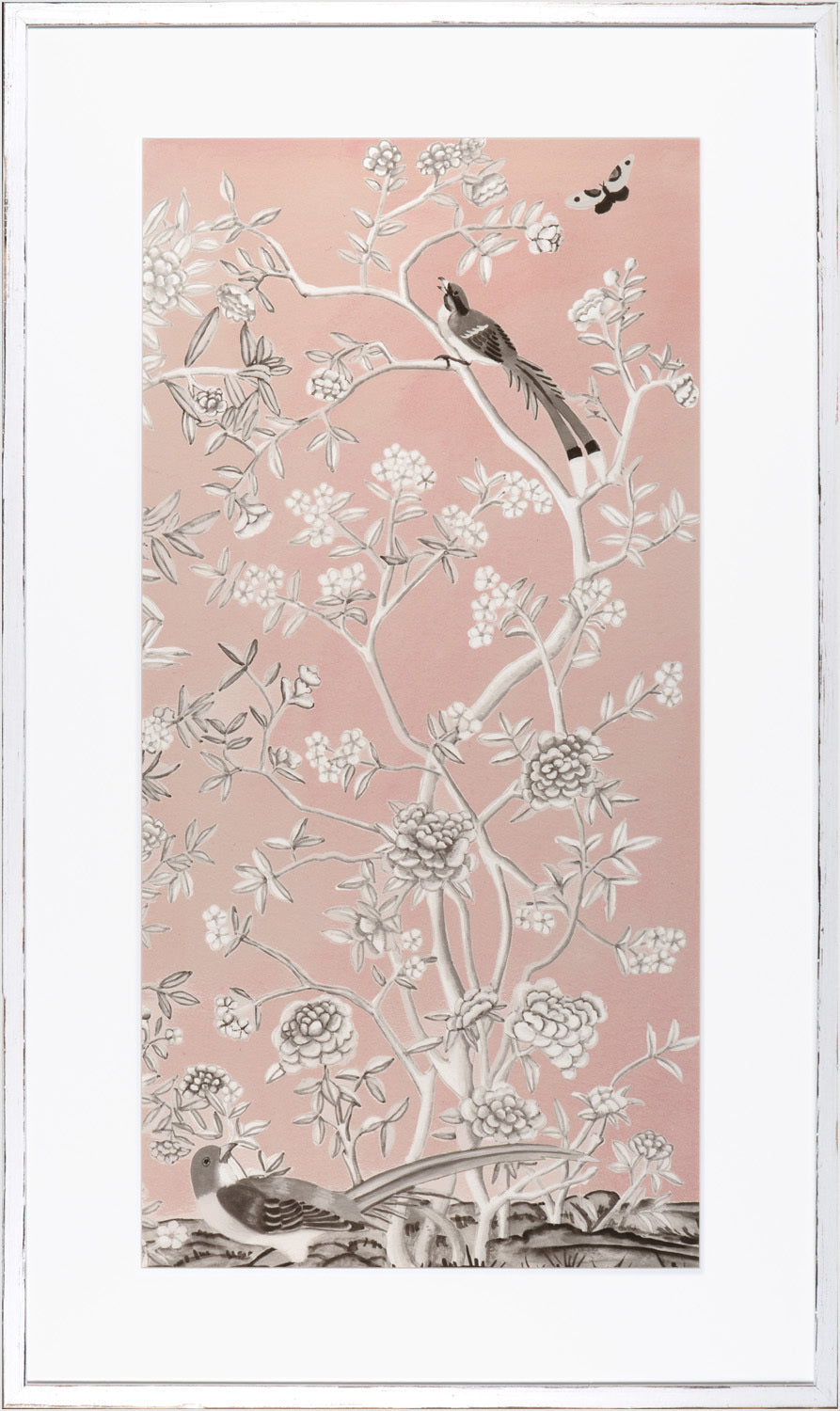 Chinoiserie Rosée I