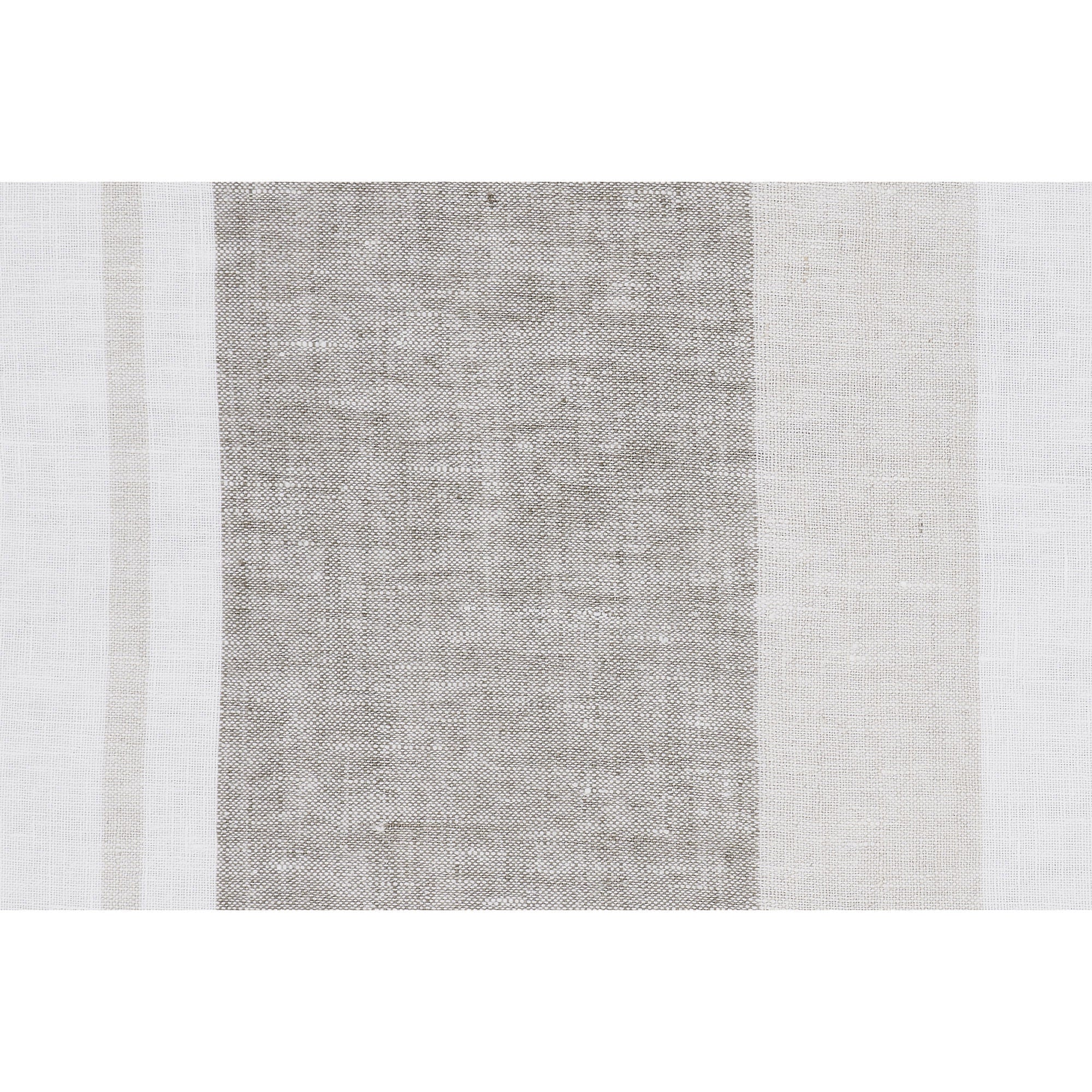 Cassidy pillow featuring a textured fabric with alternating stripes in light gray and white.