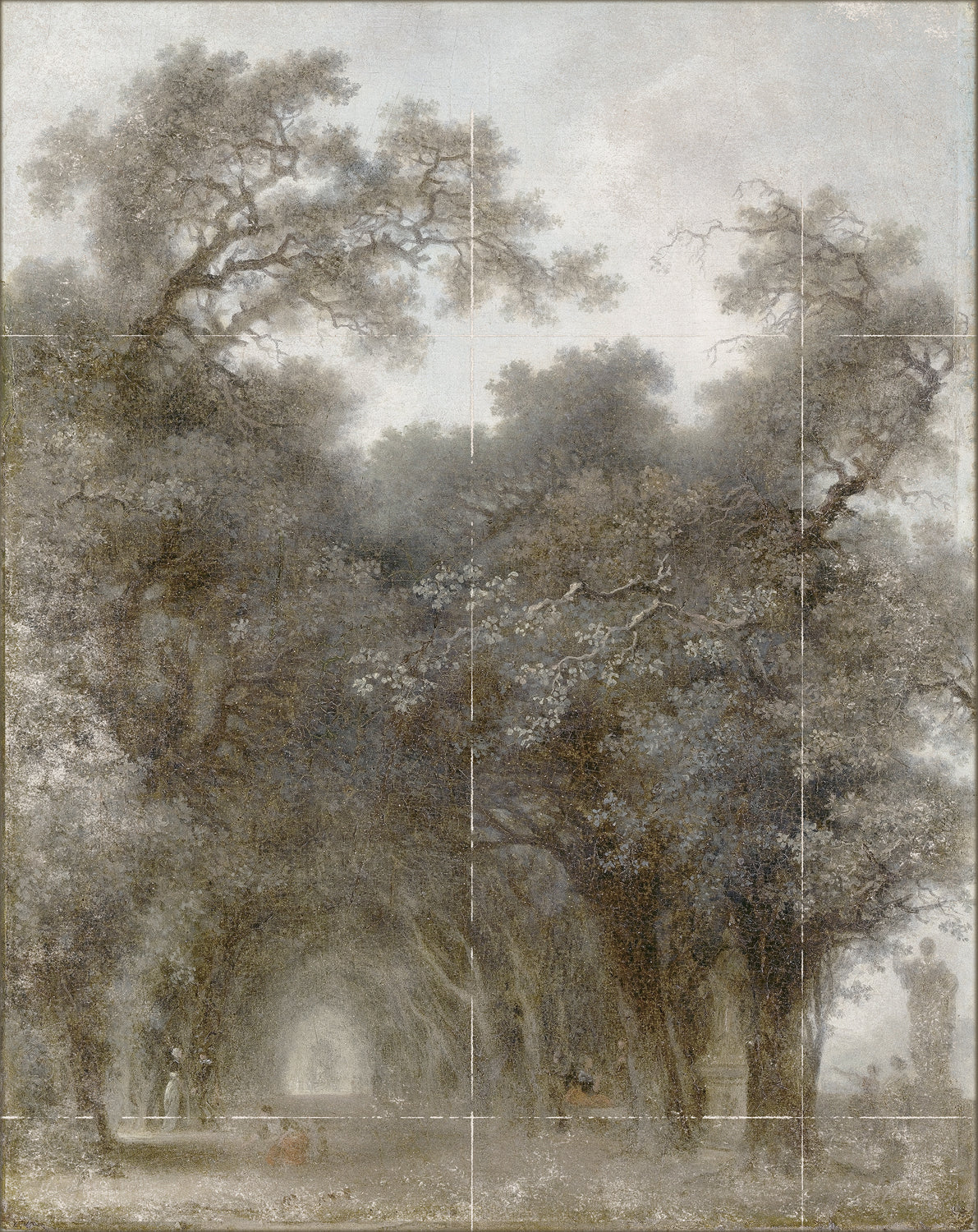 Fragonard – Una avenida sombreada