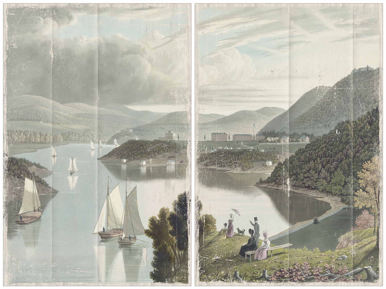 Washington Valley – West Point 1834 Diptych