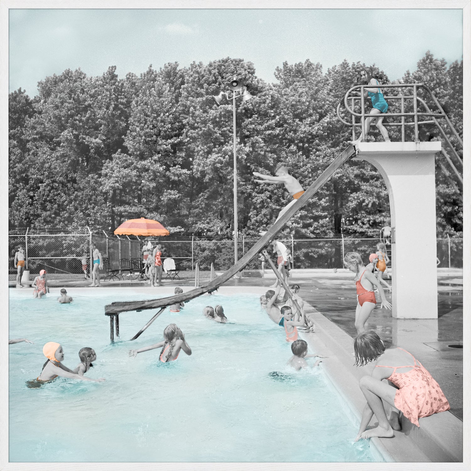 front view of Summer Fun, 1942 lll luxury Artwork