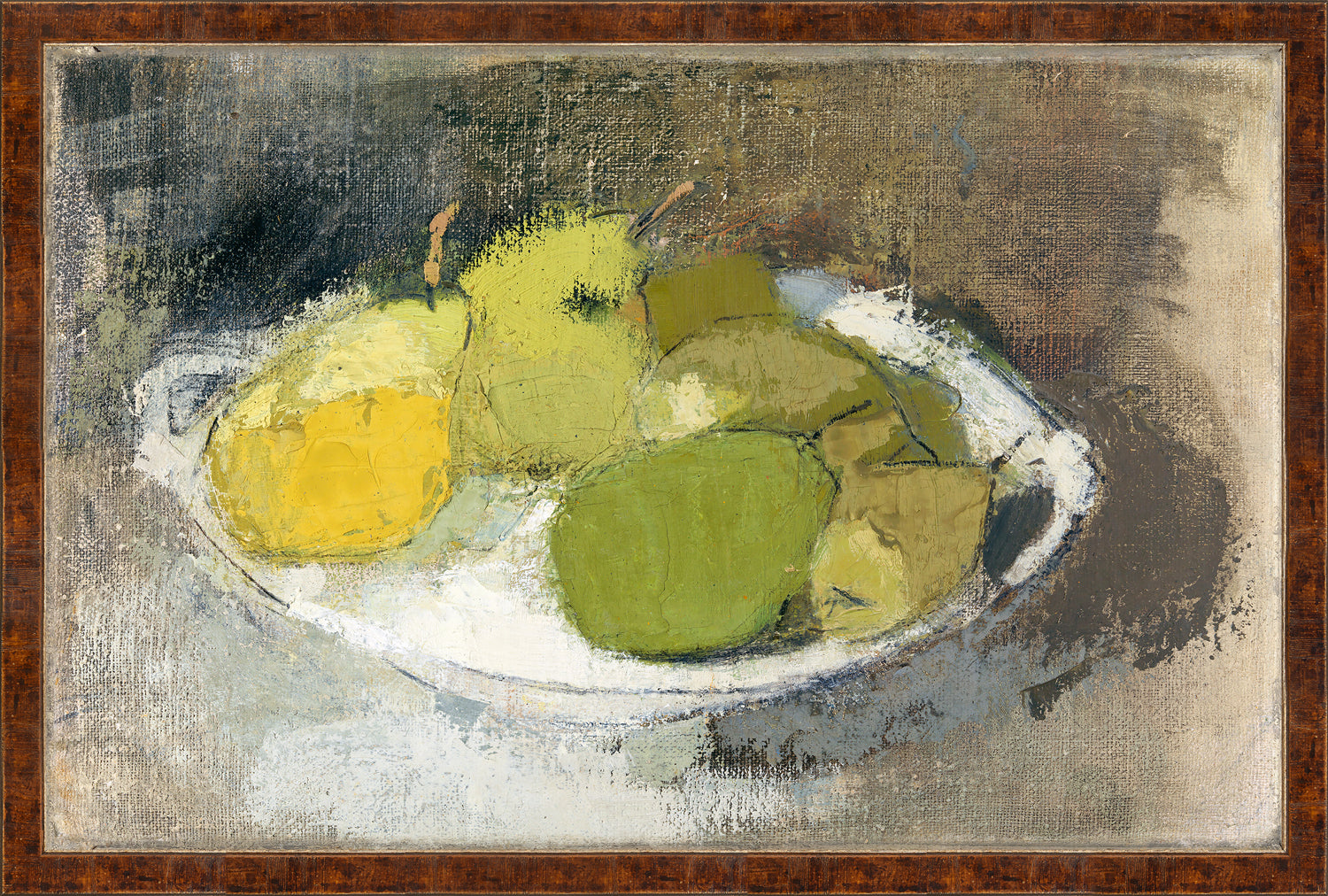 Collection 23 Green Still Life C 1930 framed art print