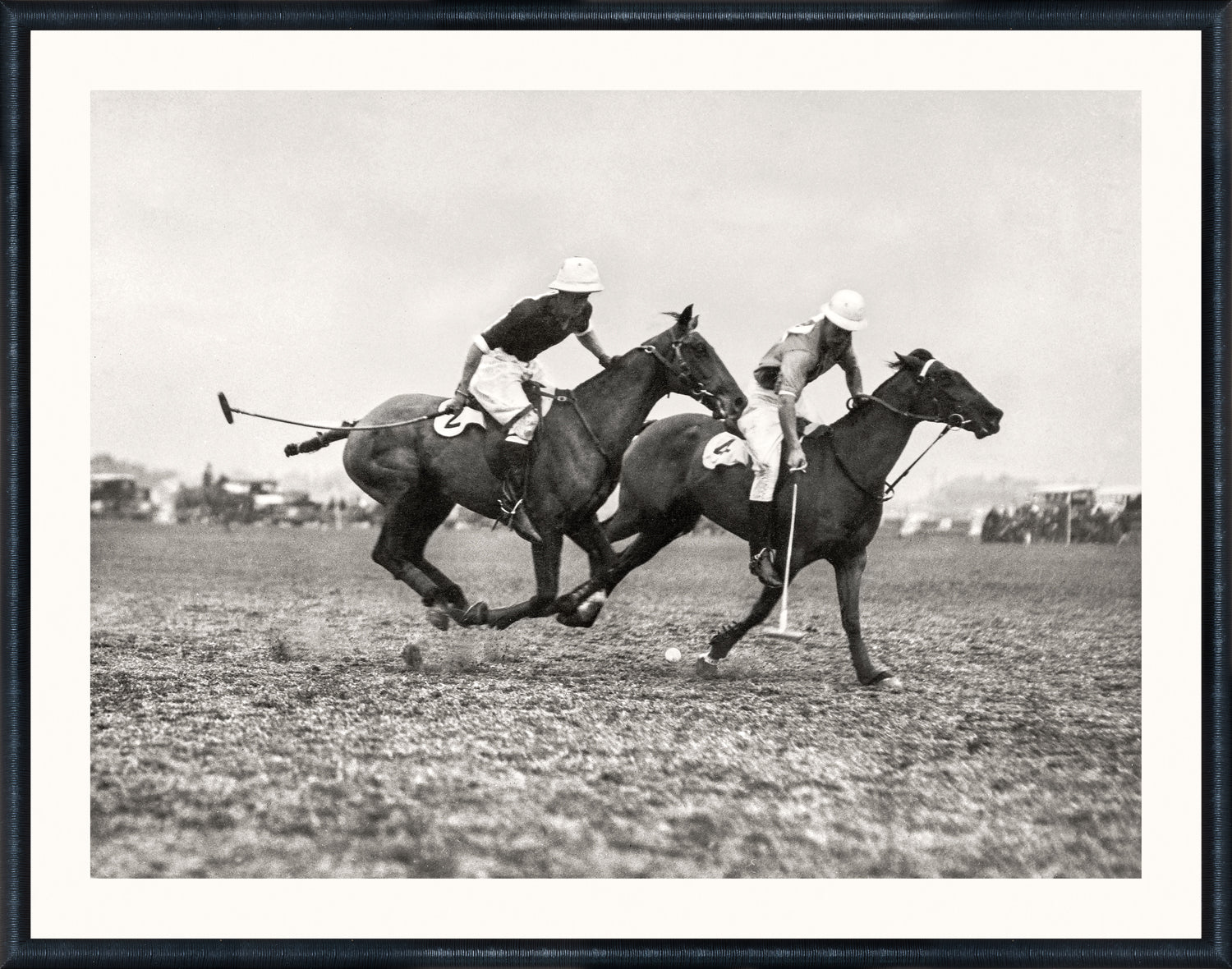 front view of NOSTALGIA COLLECTION – POLO MATCH C. 1952 luxury Artwork