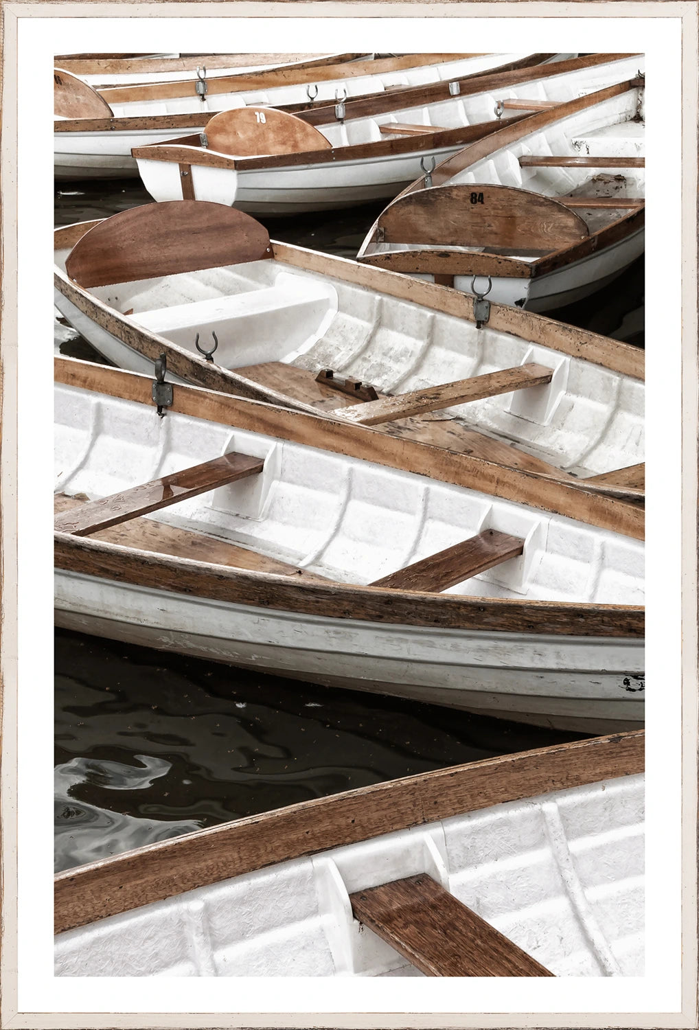 front view of At Mooring Il luxury Artwork