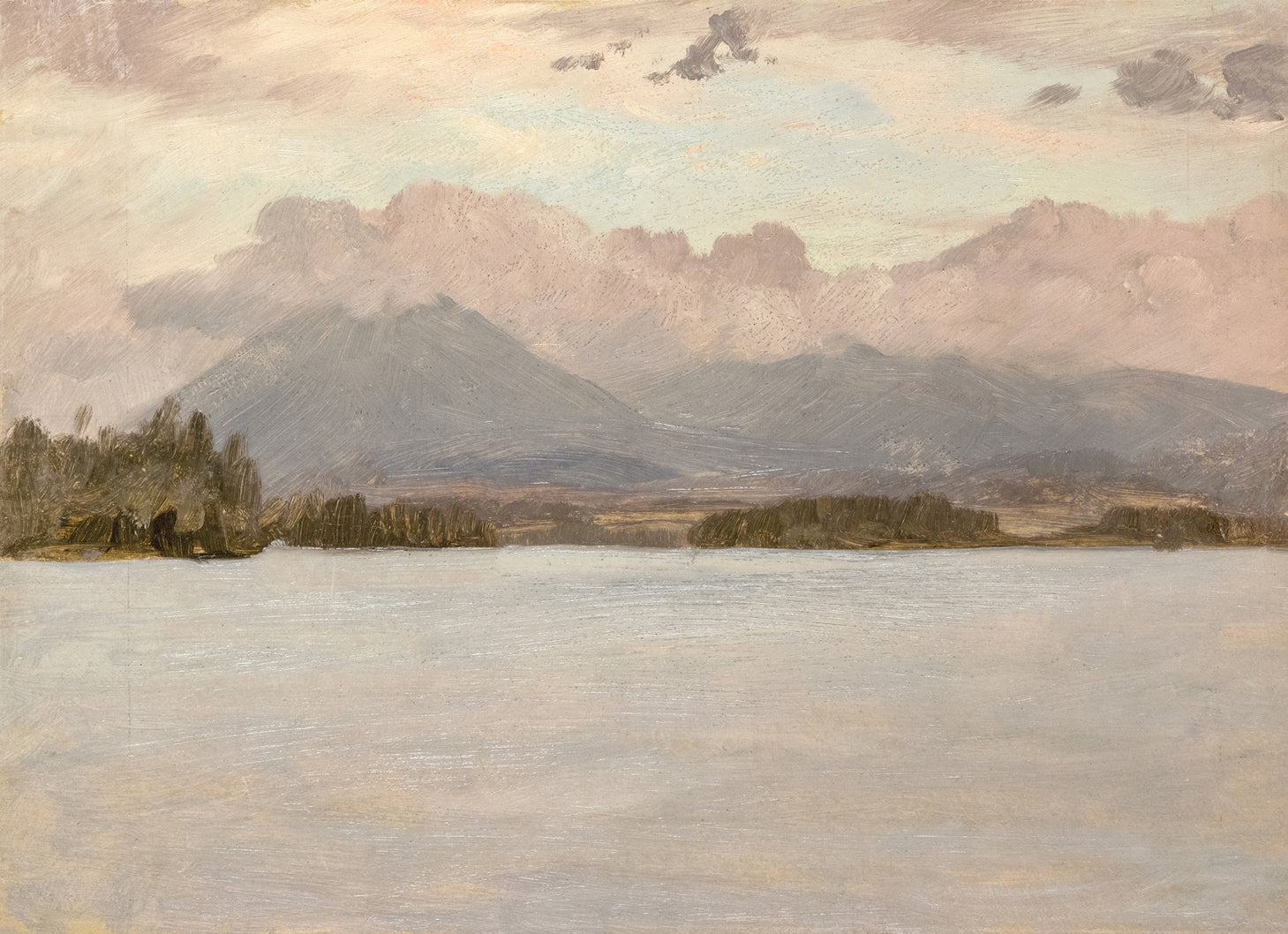 Hudson River School – Lake Katahdin C. 1870