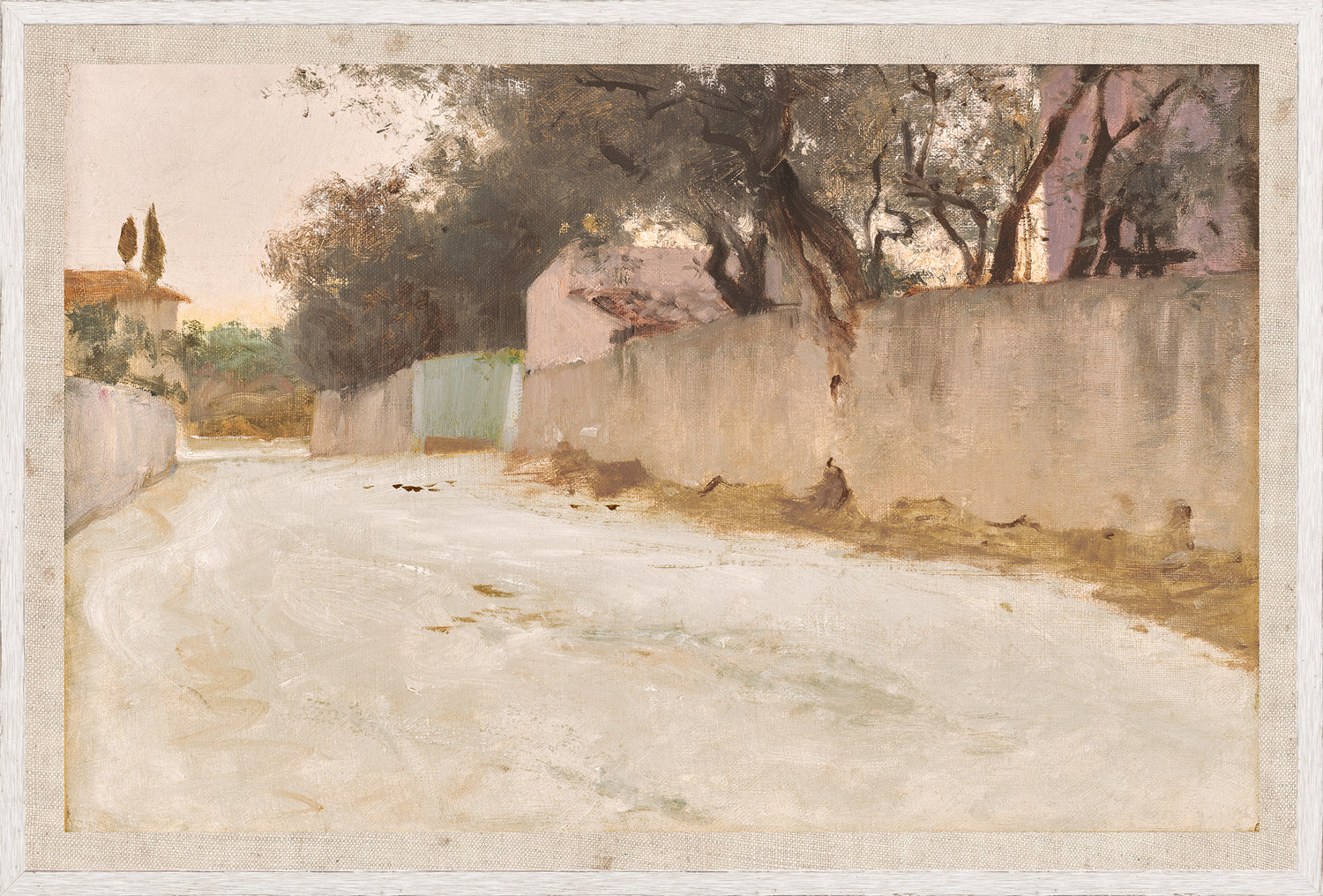 Une route dans le sud vers 1878