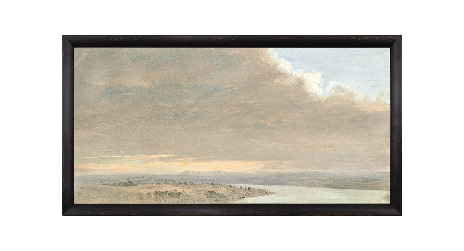 Hudson River School – Sunset, Hudson Valley C. 1870