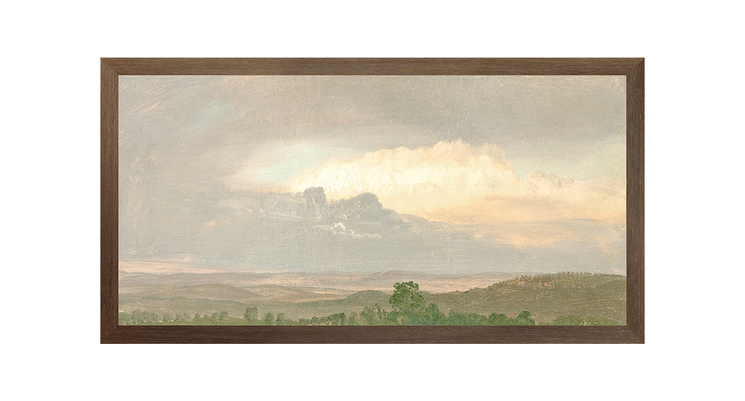Hudson River School – Clouds Over the Hills C.1865