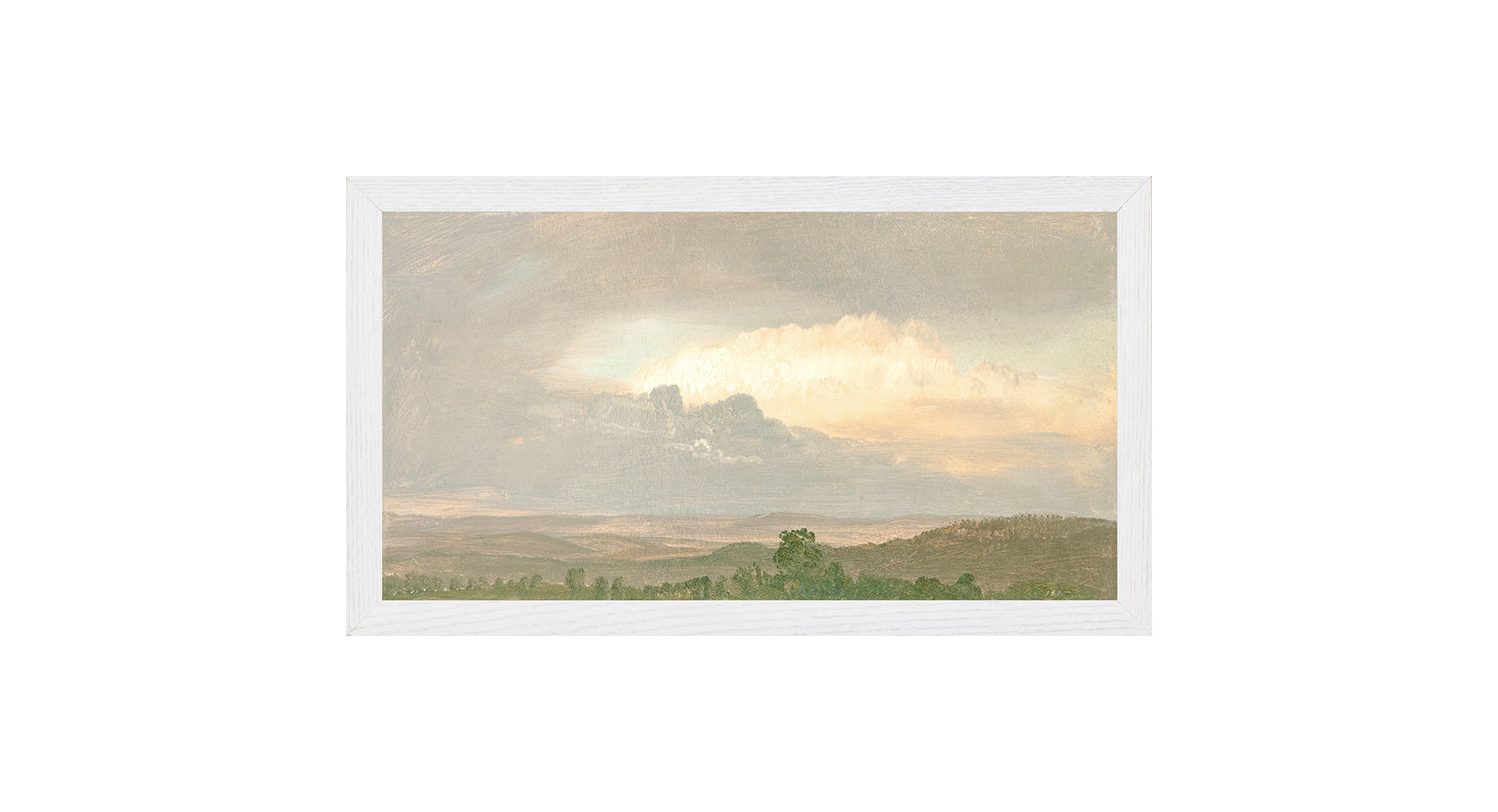 Hudson River School – Clouds Over the Hills C.1865