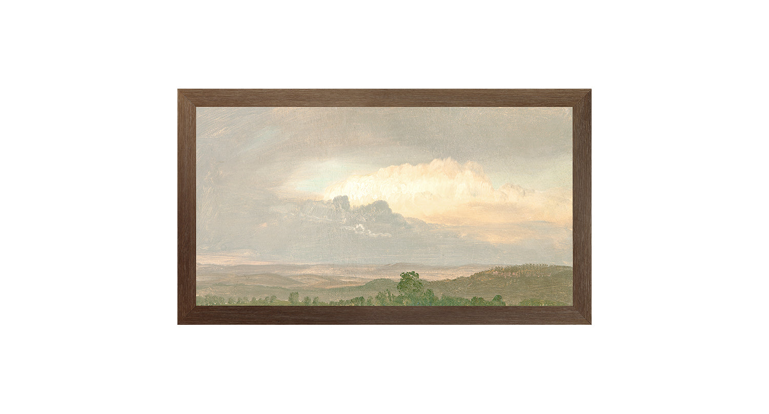 Hudson River School – Clouds Over the Hills C.1865