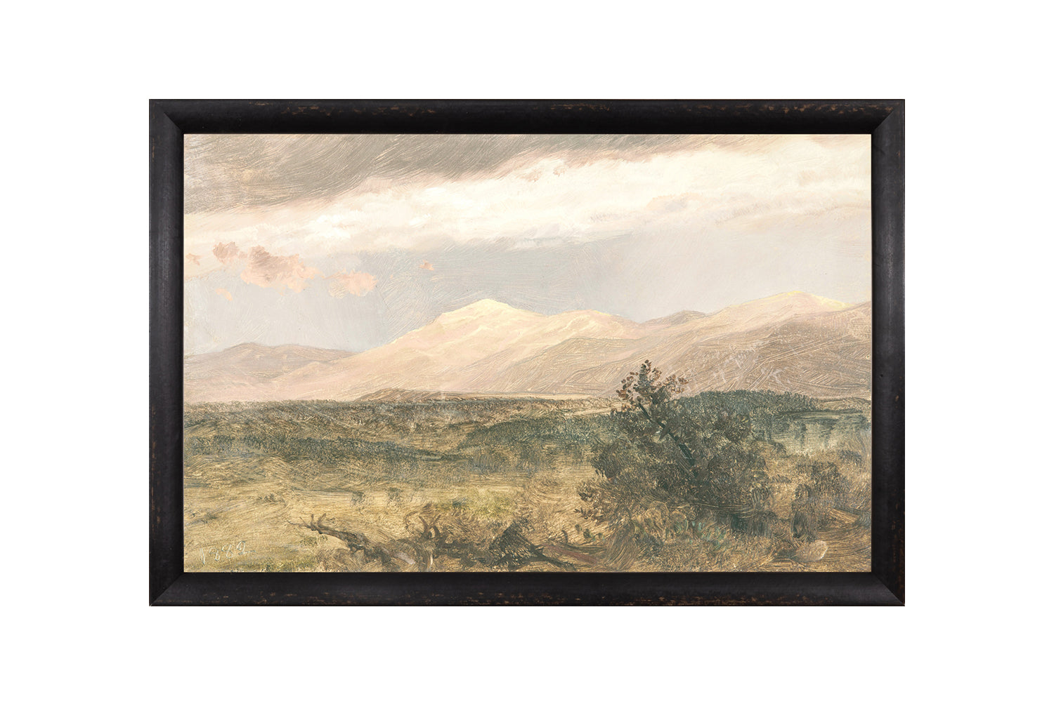 Hudson River School – Catskills at Sunset C. 1870