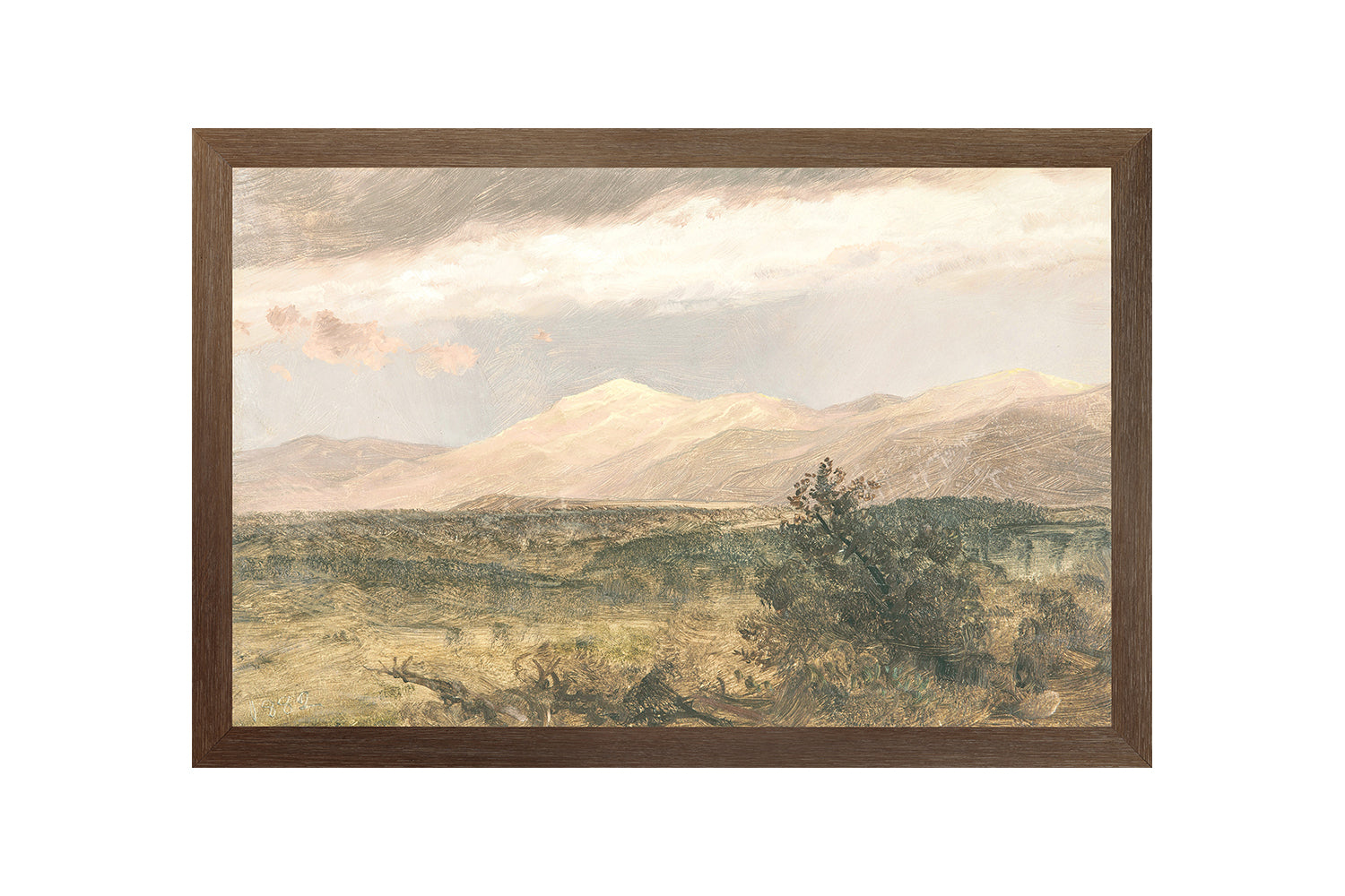 Hudson River School – Catskills at Sunset C. 1870