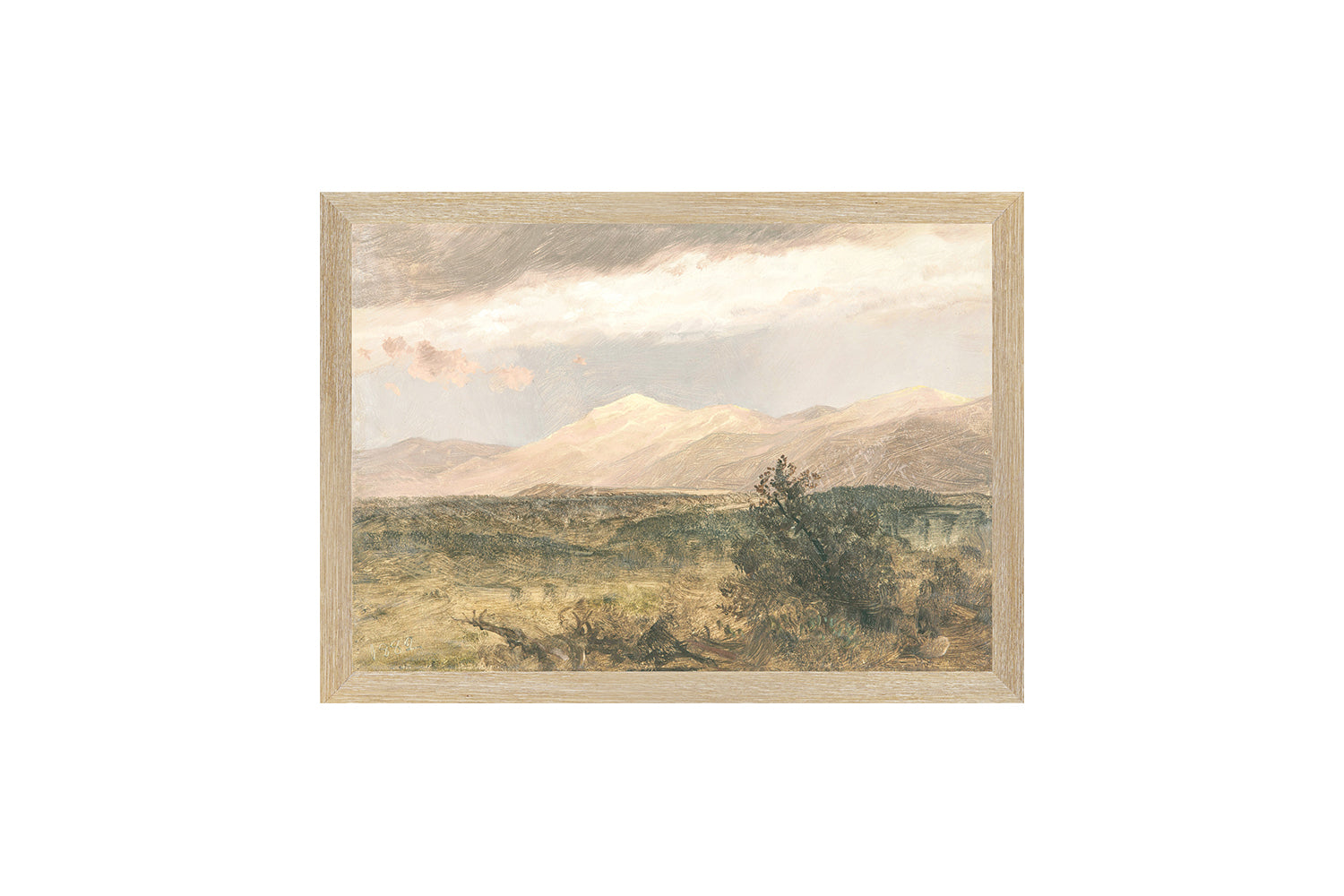 Hudson River School – Catskills at Sunset C. 1870