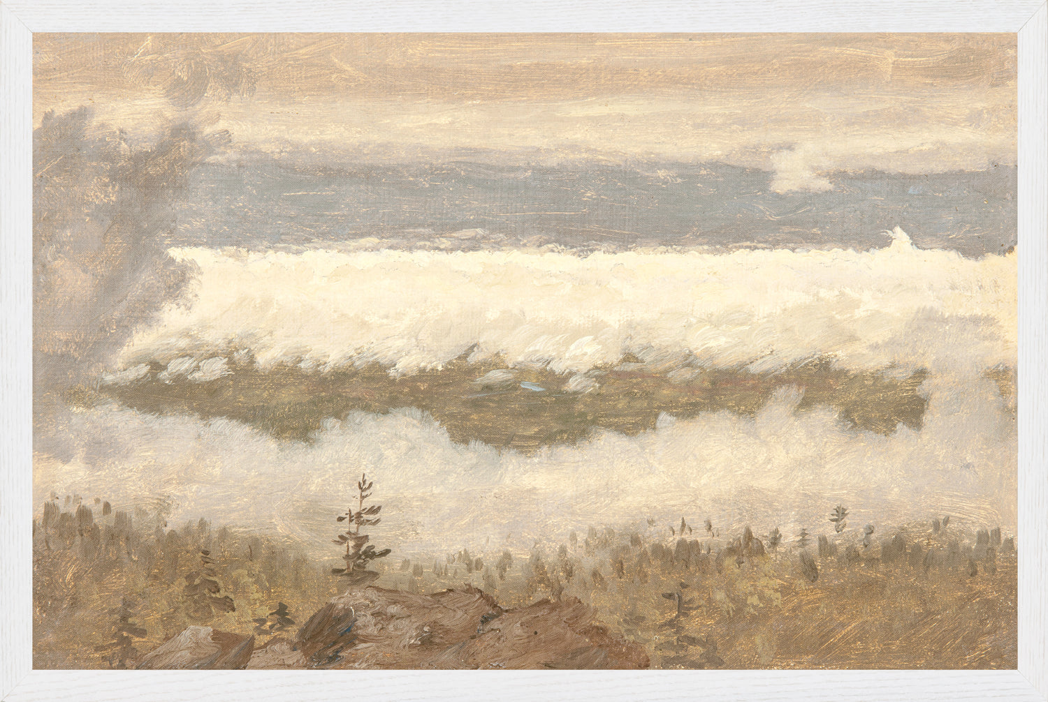 Hudson River School – Clouds from the Catskills C. 1870