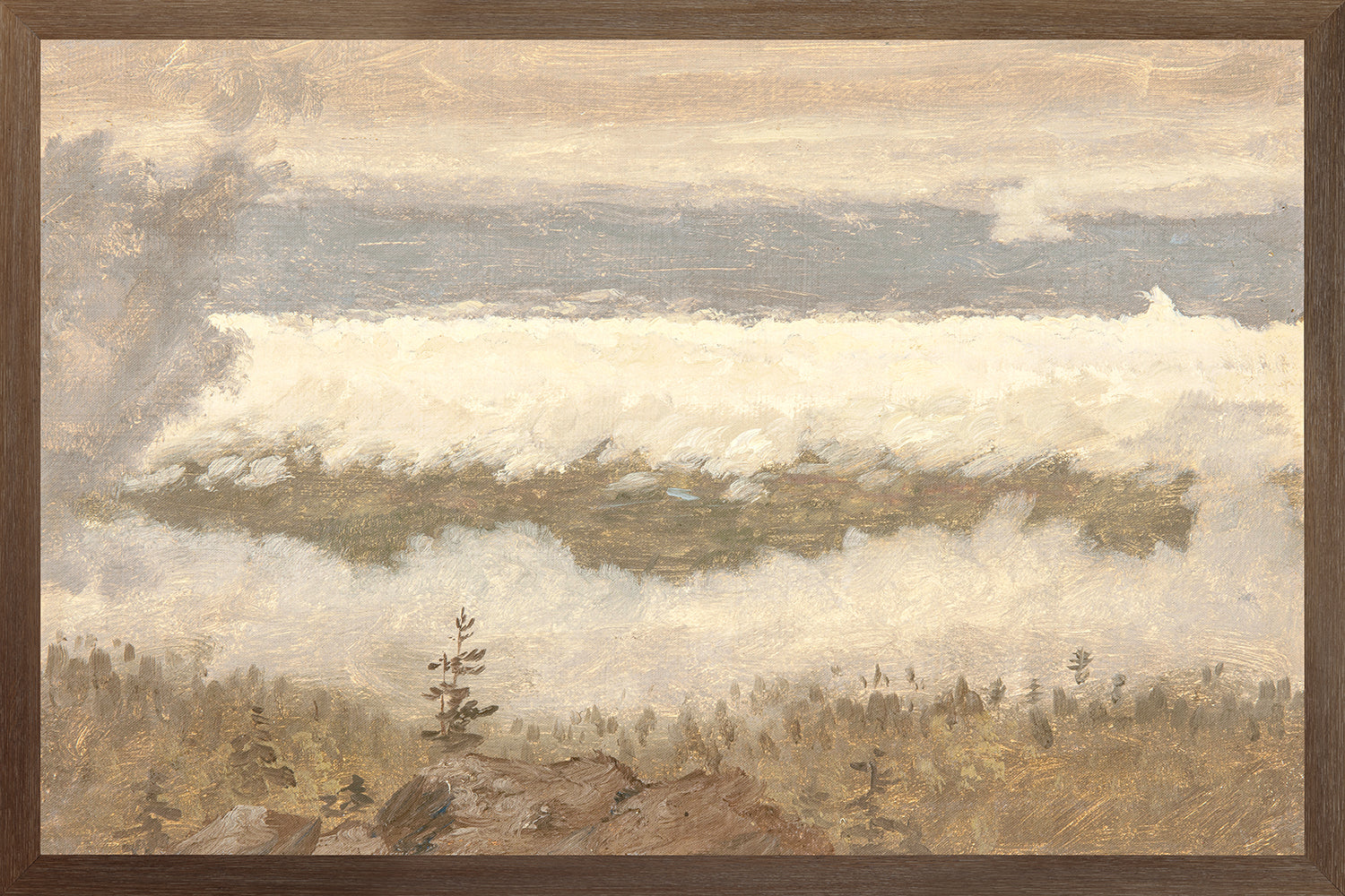 Hudson River School – Clouds from the Catskills C. 1870