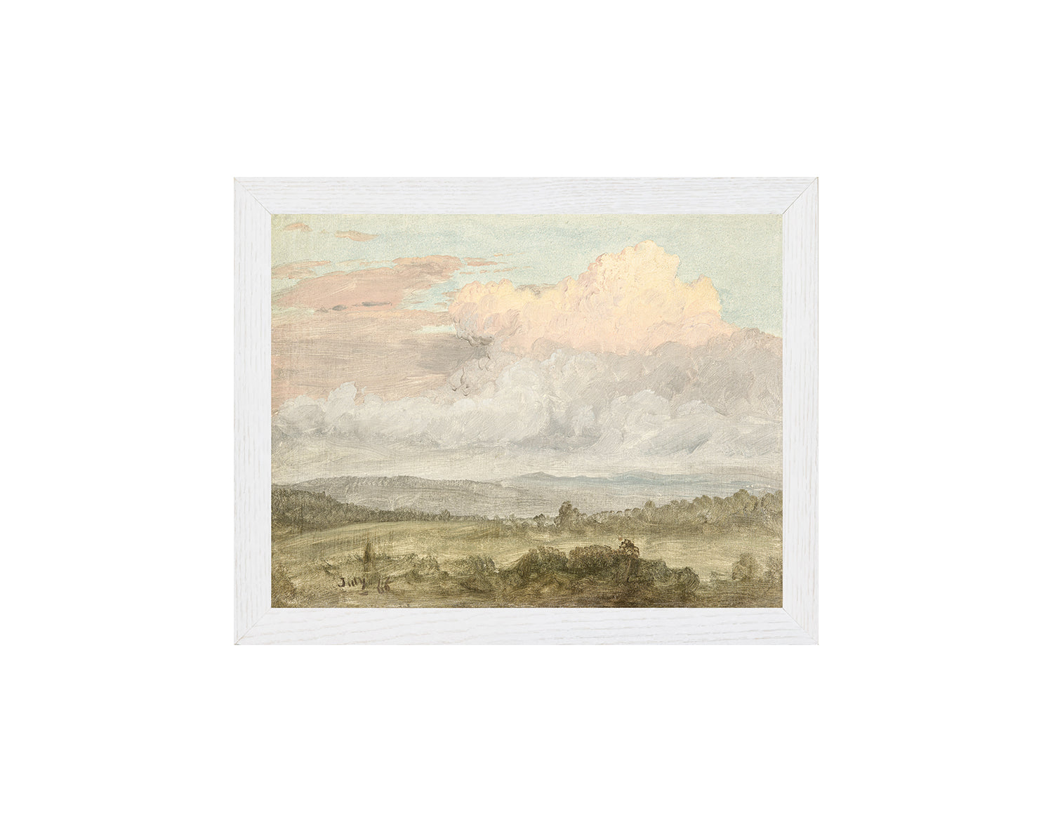 Hudson River School – Clouds, Hudson Valley C. 1870