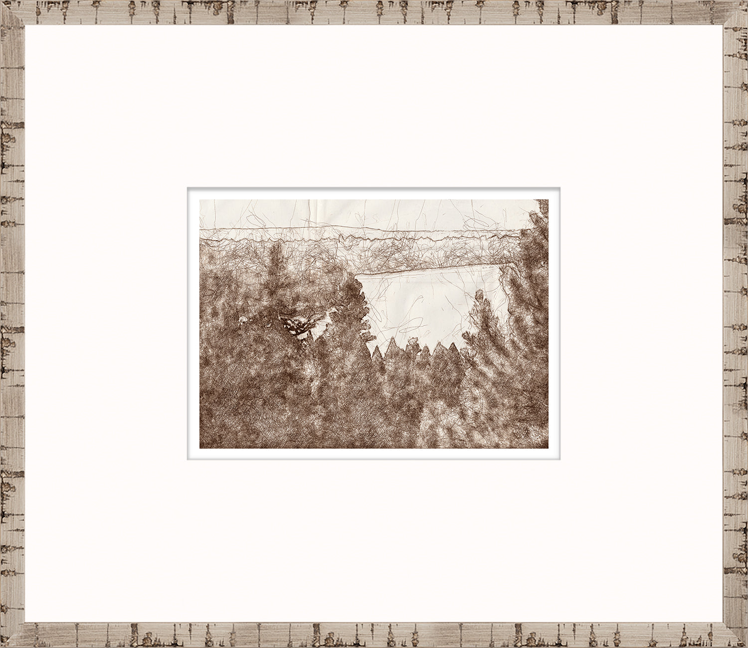 Nature Sketch – Lake View