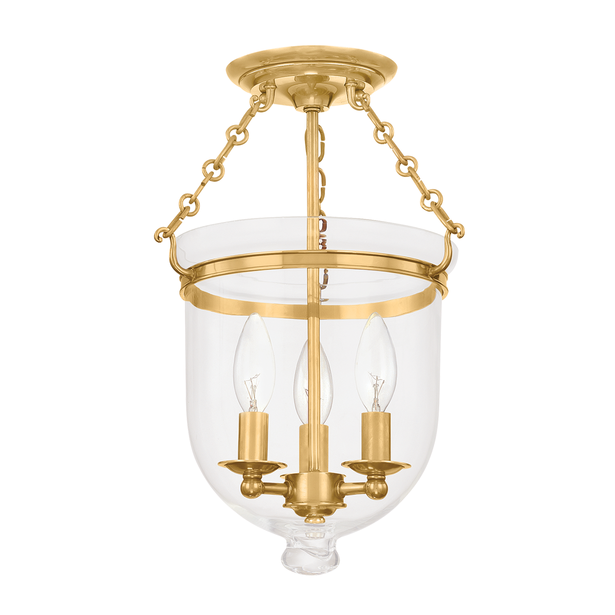 Hampton Semi Flush 10.25" x 15.5"