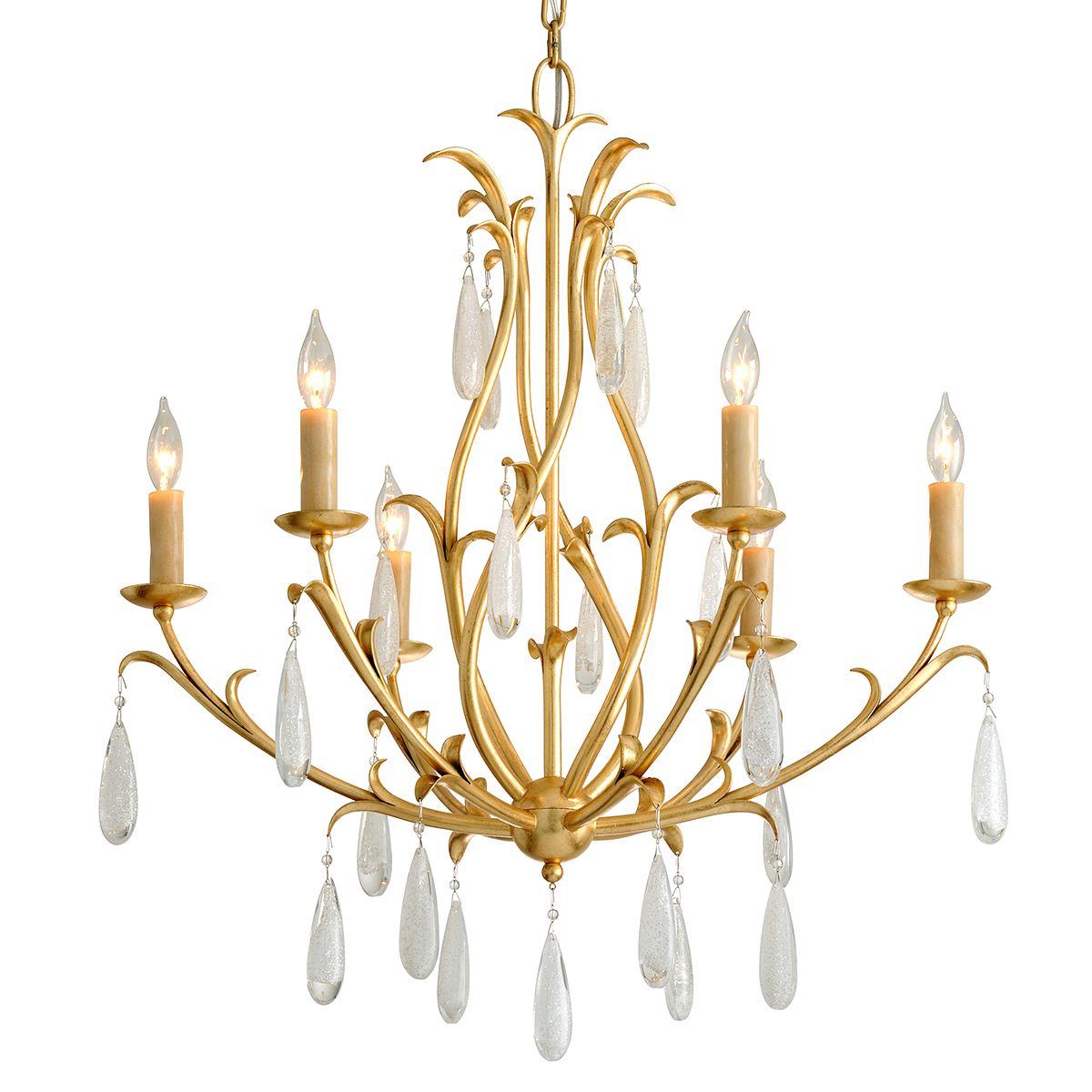 Prosecco Chandelier 31"