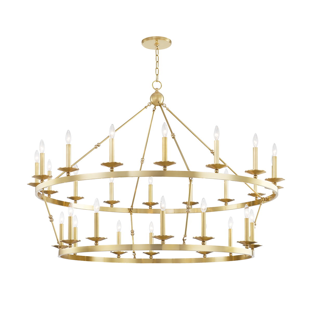 Allendale Chandelier 58" x 40.75"