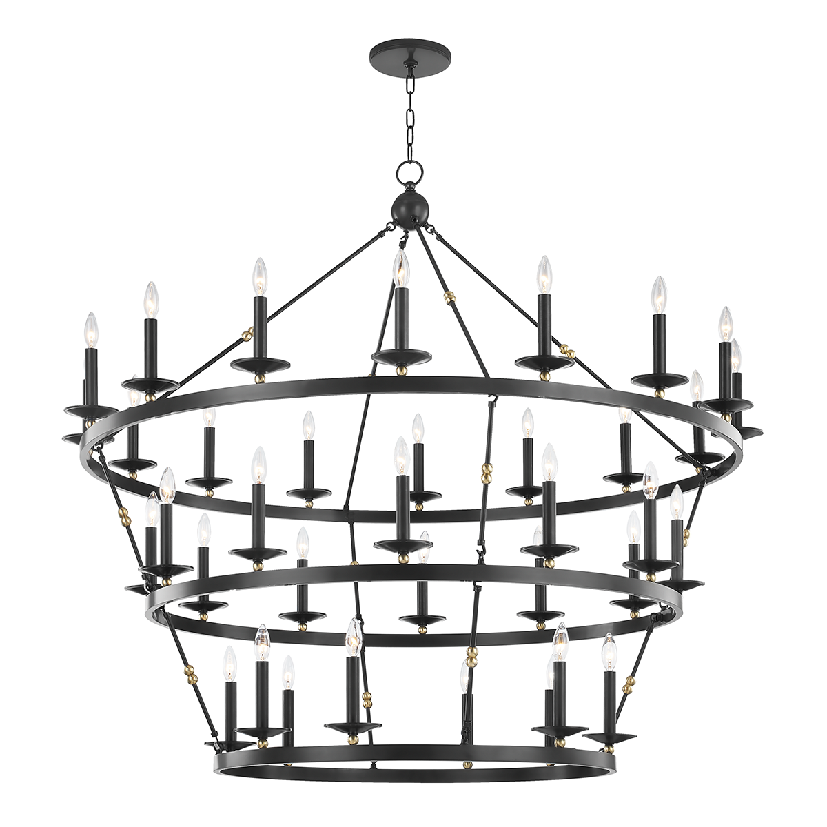 Allendale Chandelier 58" x 54.25"