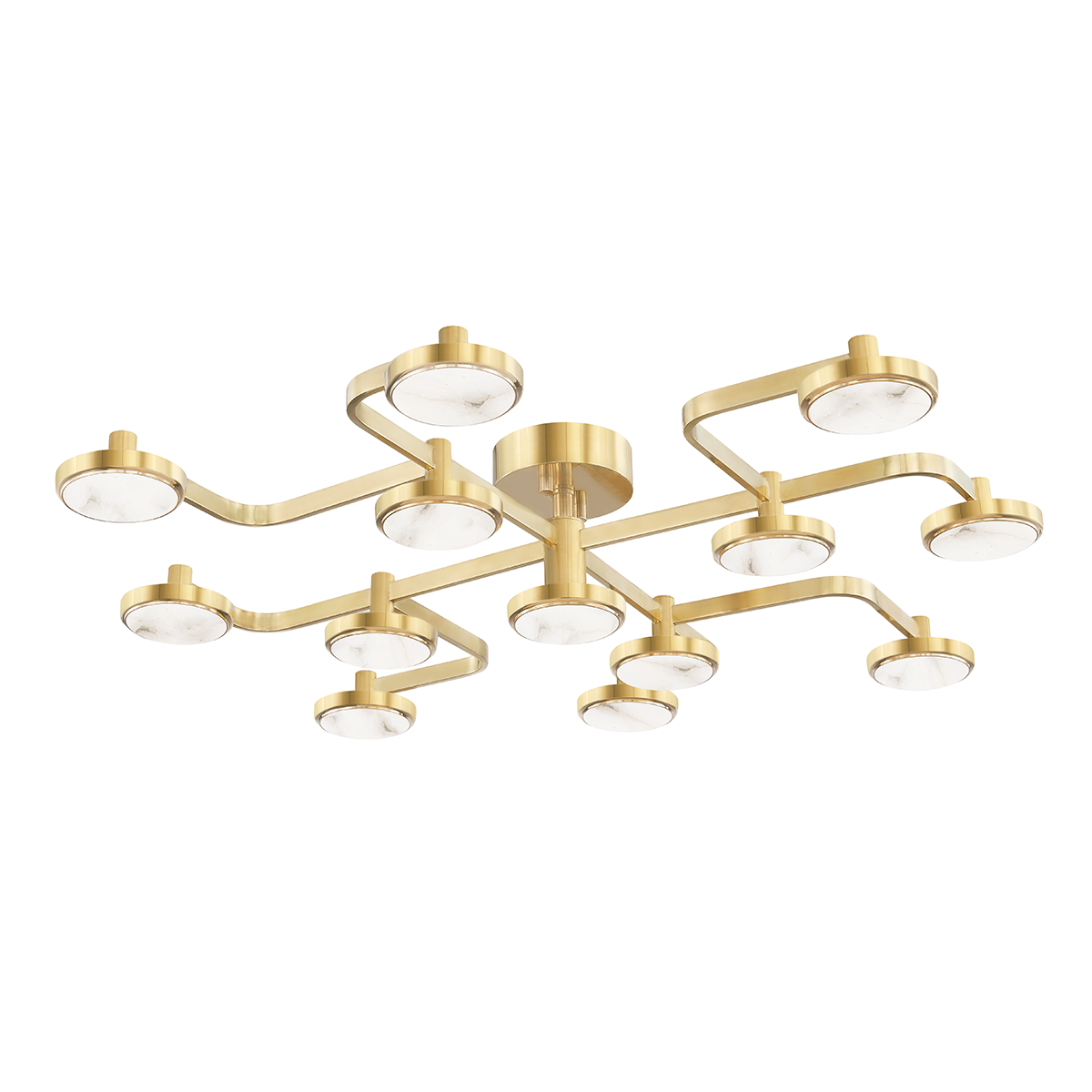 Meander Semi Flush 43.25"
