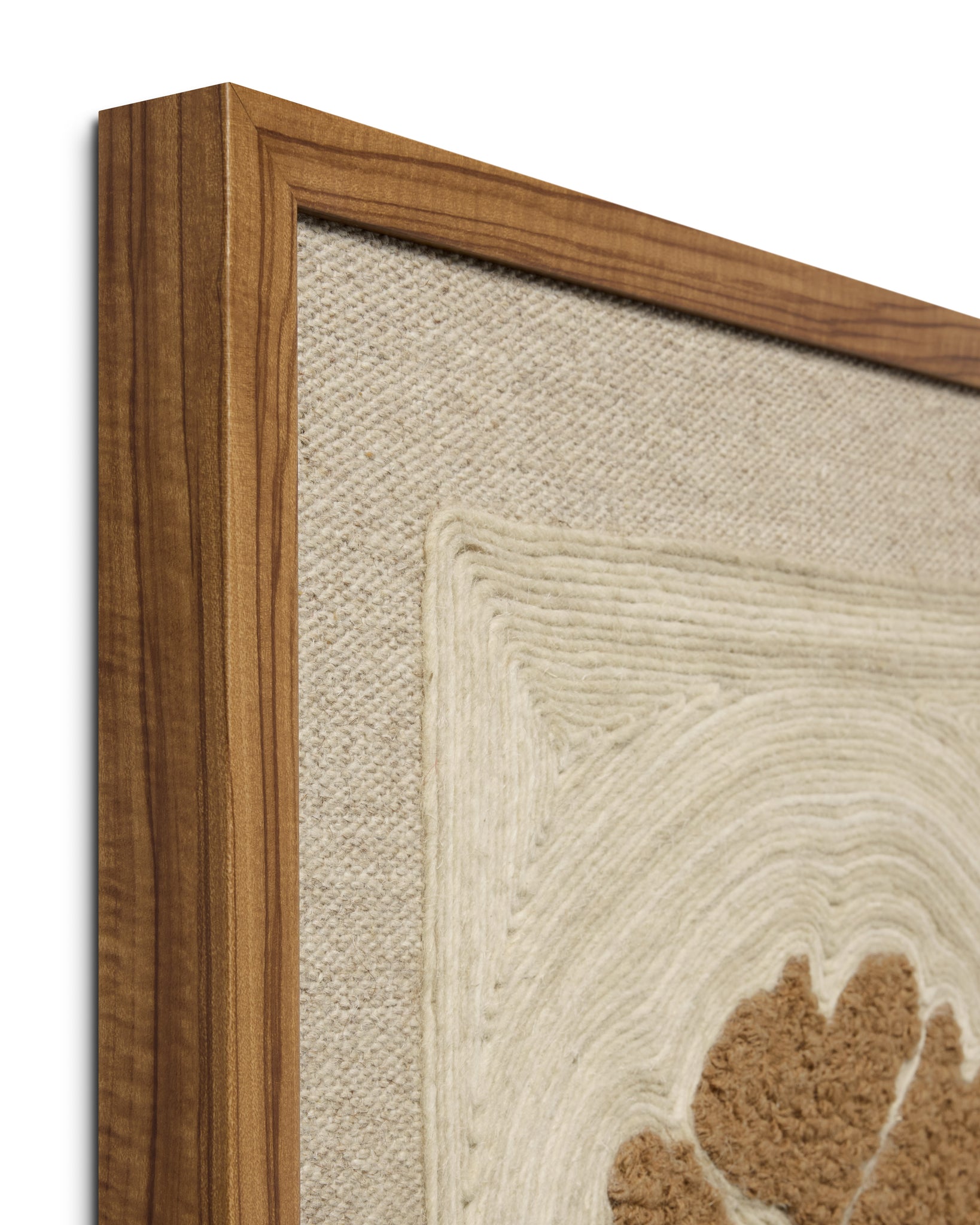 Clover & Clay Brown Rug Art - Wall Art Corner (V)