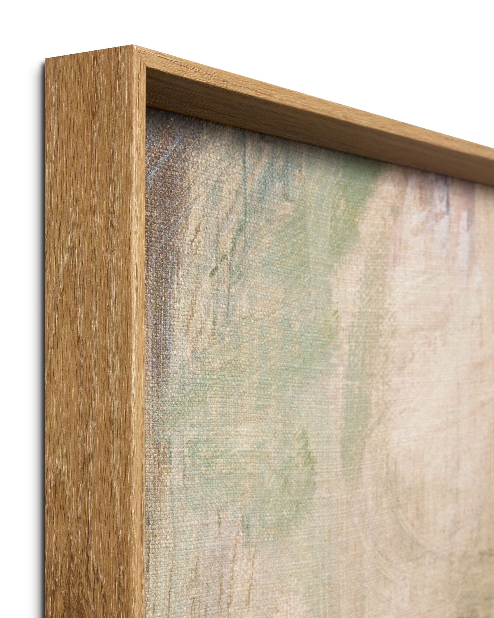 Quiet Whispers Natural Rug Art - Wall Art Corner (V)