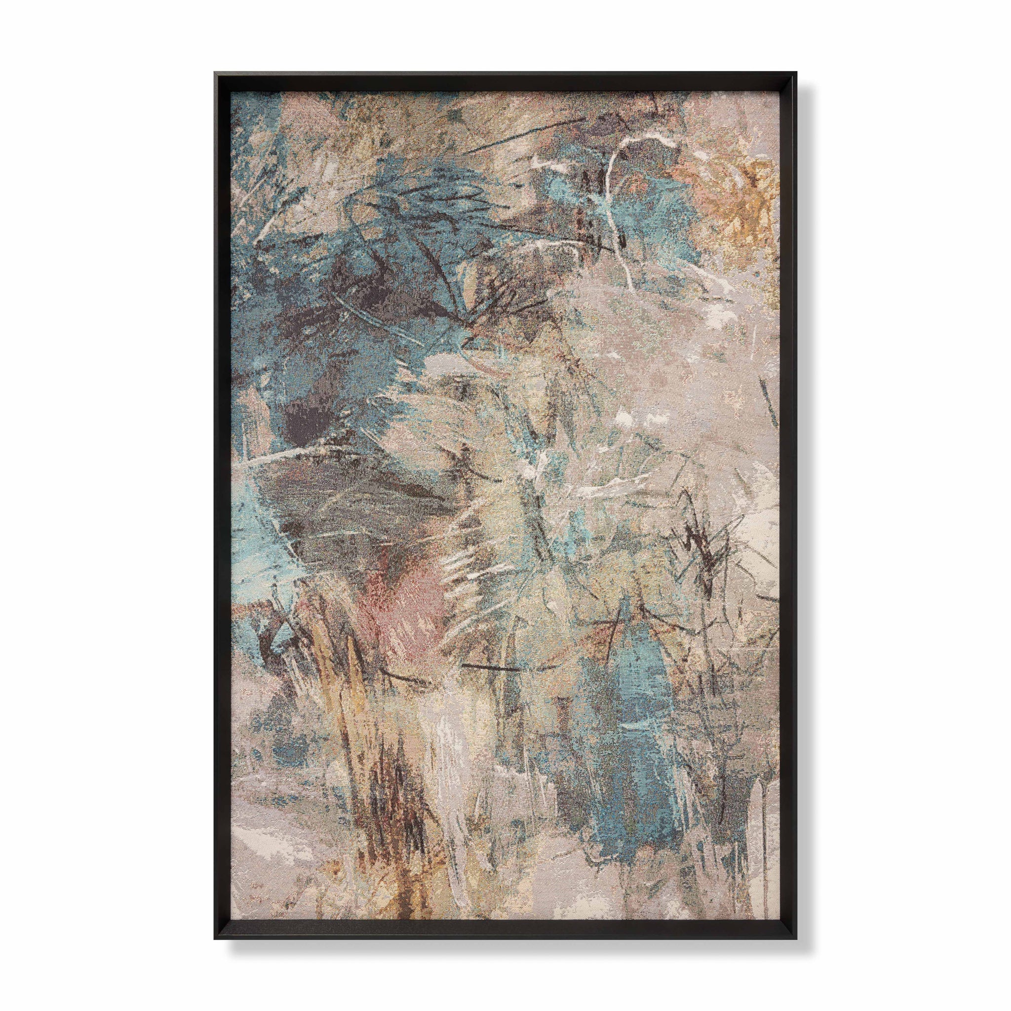 Sho Multicolor Rug Art - Aerial Image