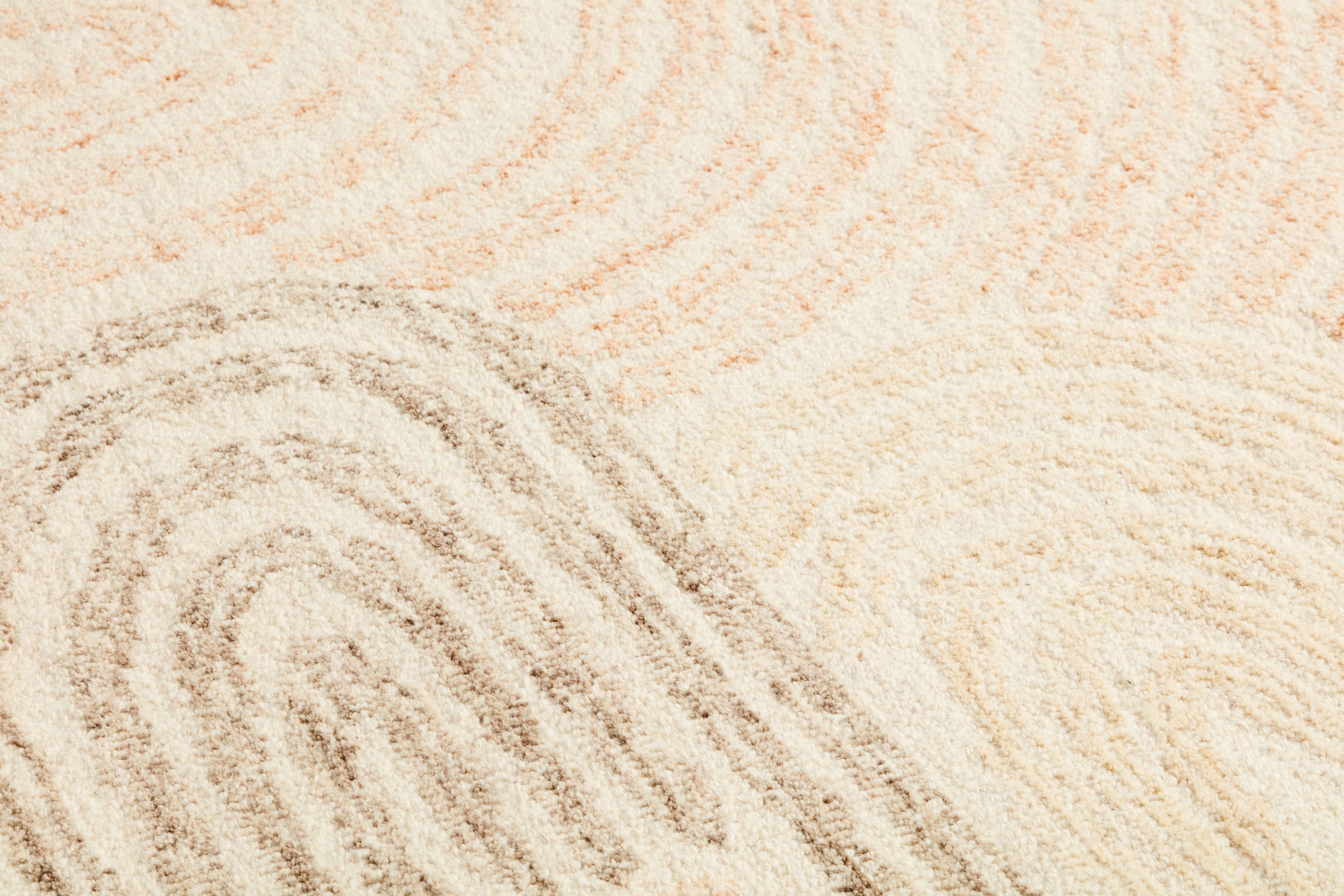 Rock Garden Grey / Multi Rug Art - Macro Detail (H)