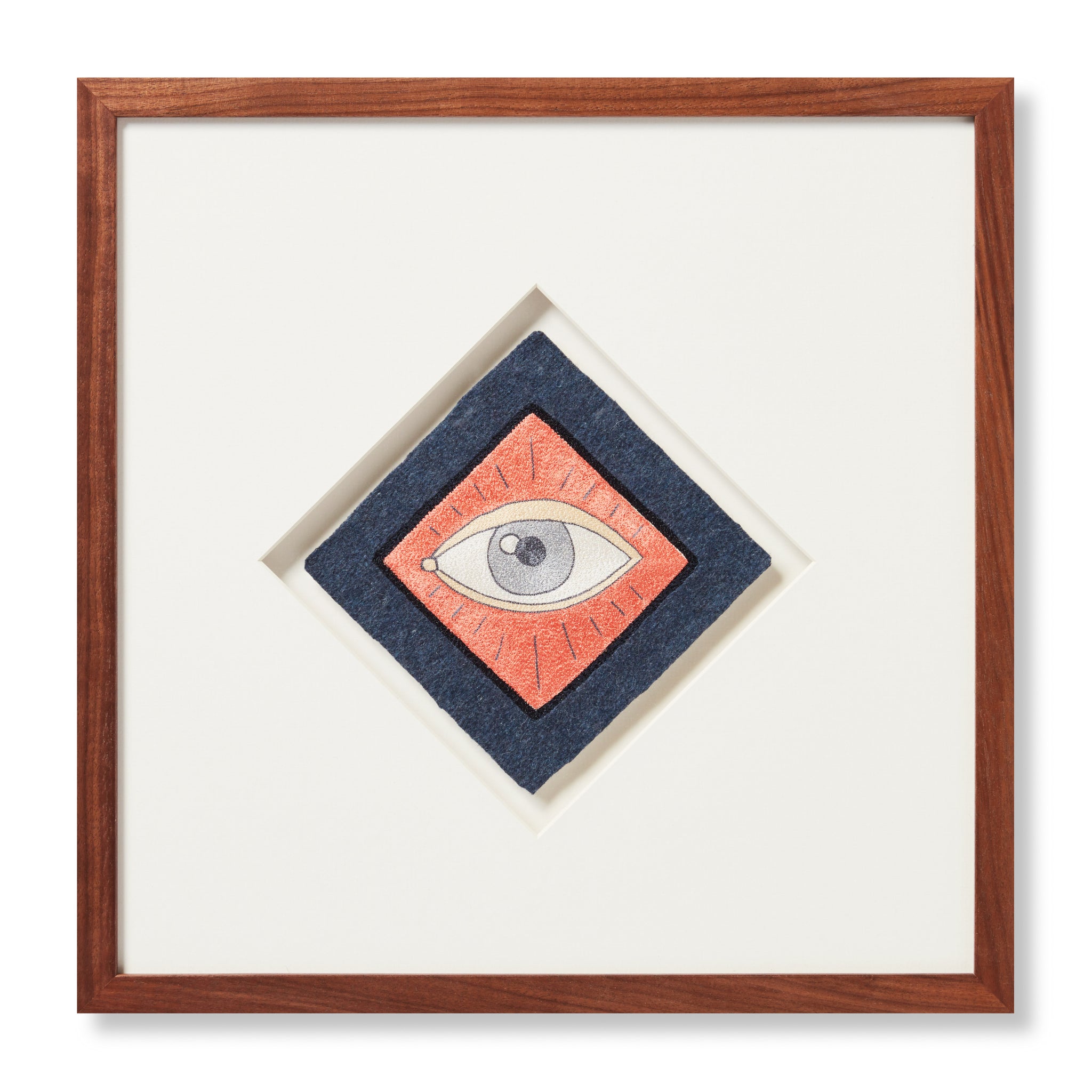 front view of Insight Patch Pink / Blue luxury Artwork