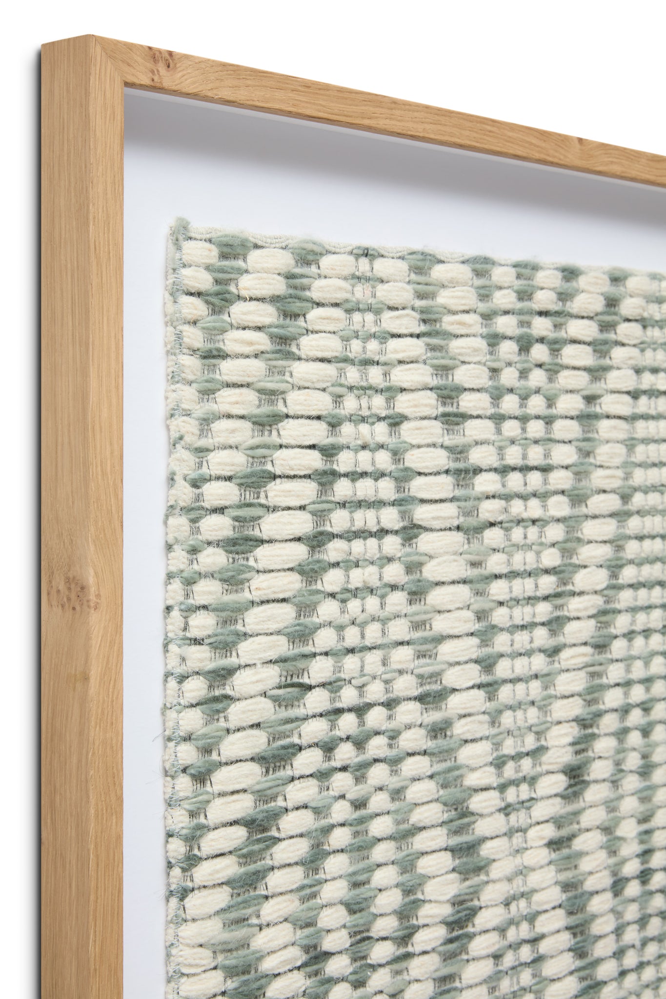 Dane Ivory / Multi Rug Art - Wall Art Corner (V)