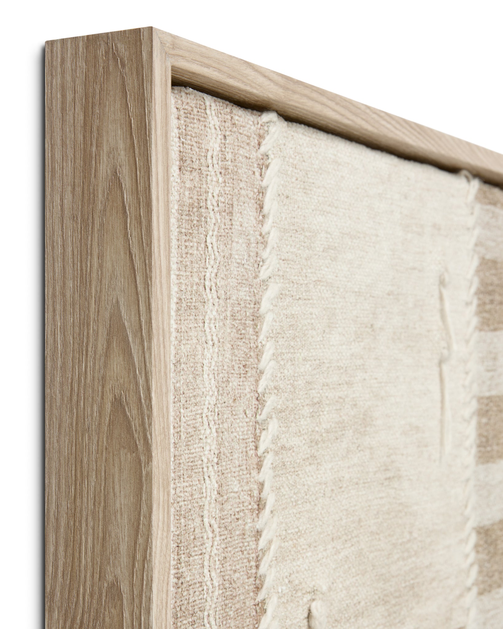 Patchwork A Beige / Brown Rug Art - Wall Art Corner (V)