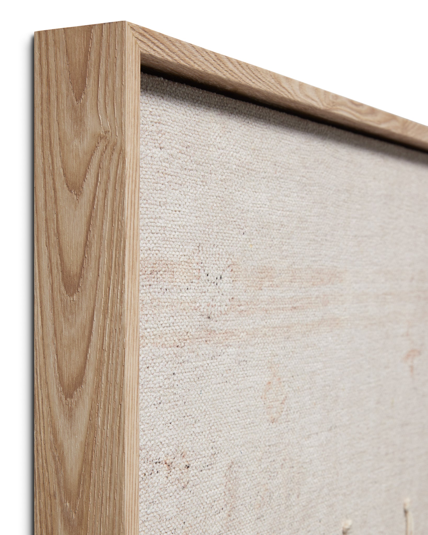 Revived Beige / Ivory Rug Art - Wall Art Corner (V)