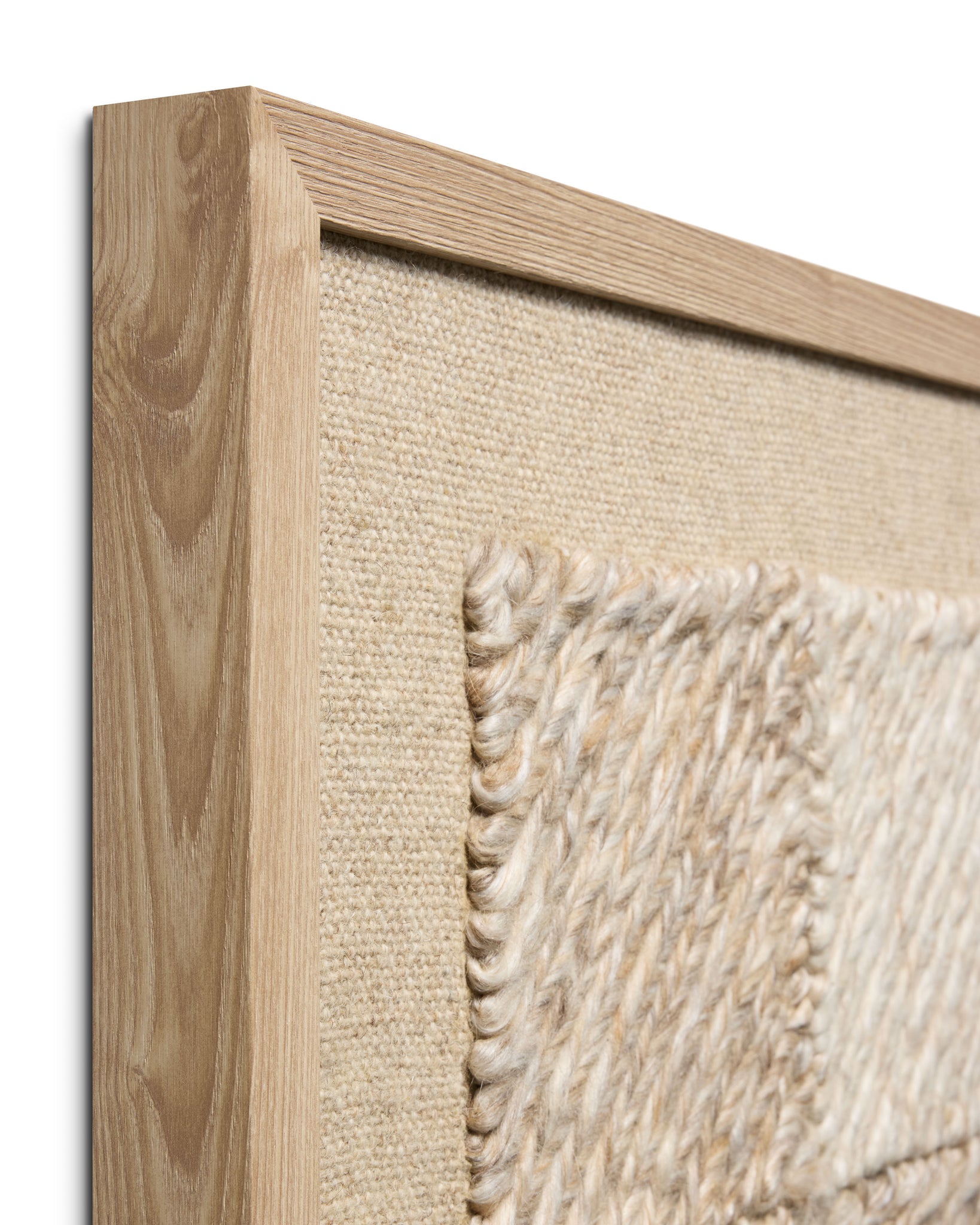 Caballero Beige / Ivory Rug Art - Wall Art Corner (V)