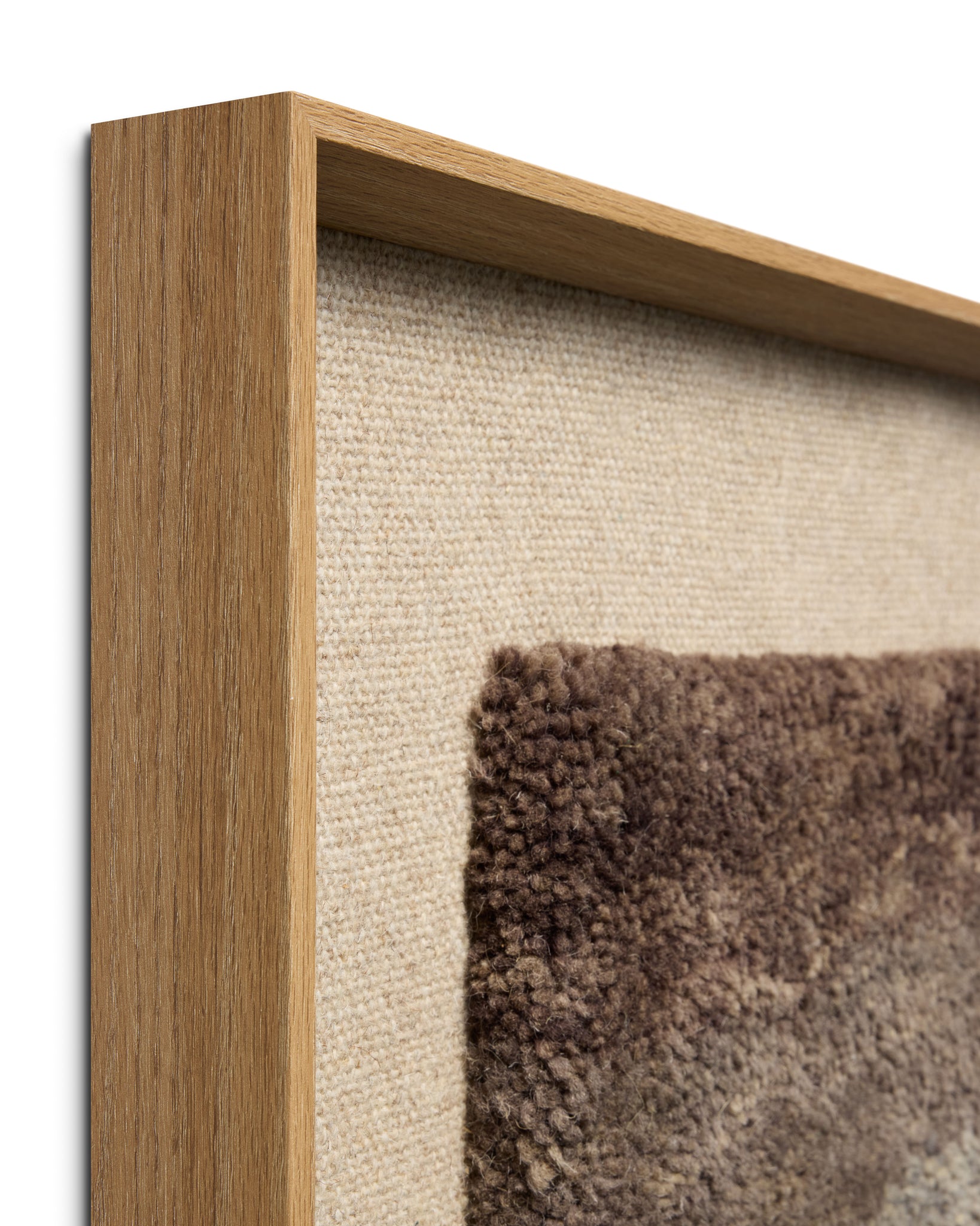 Artico Grey / Beige Rug Art - Wall Art Corner (V)