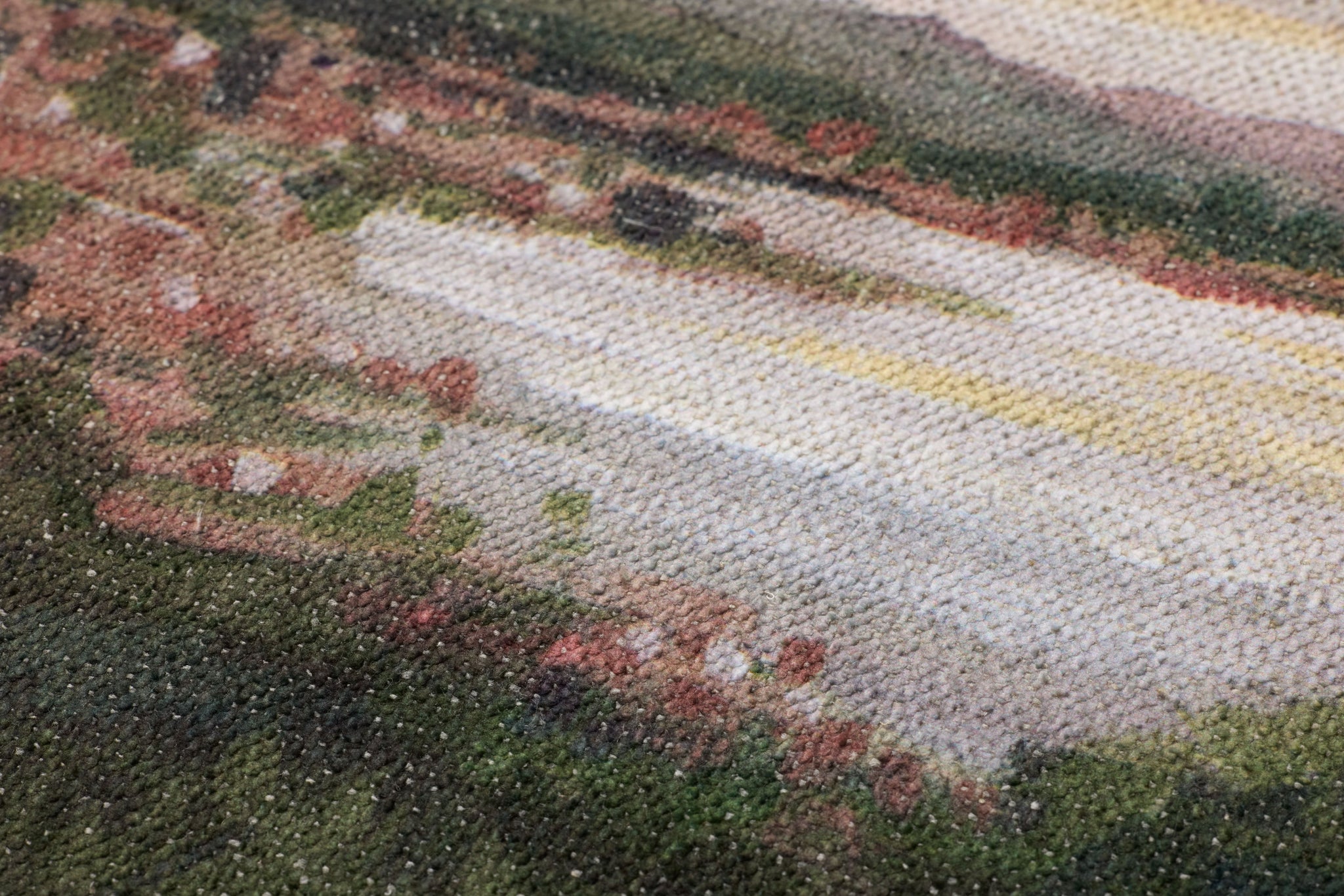 Isle of Skye Multi Rug Art - Macro Detail (H)