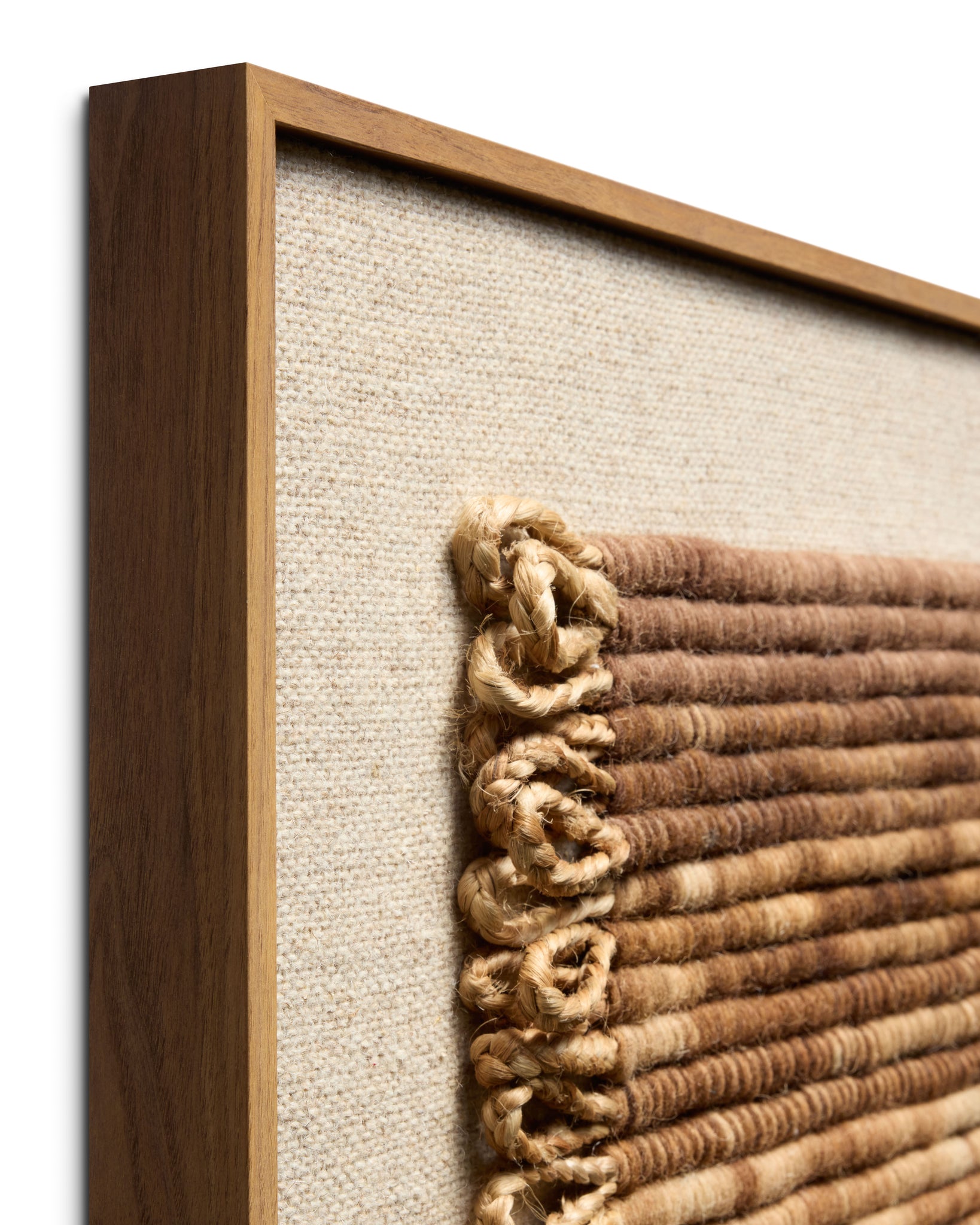 Terra Natural Rug Art - Wall Art Corner (V)