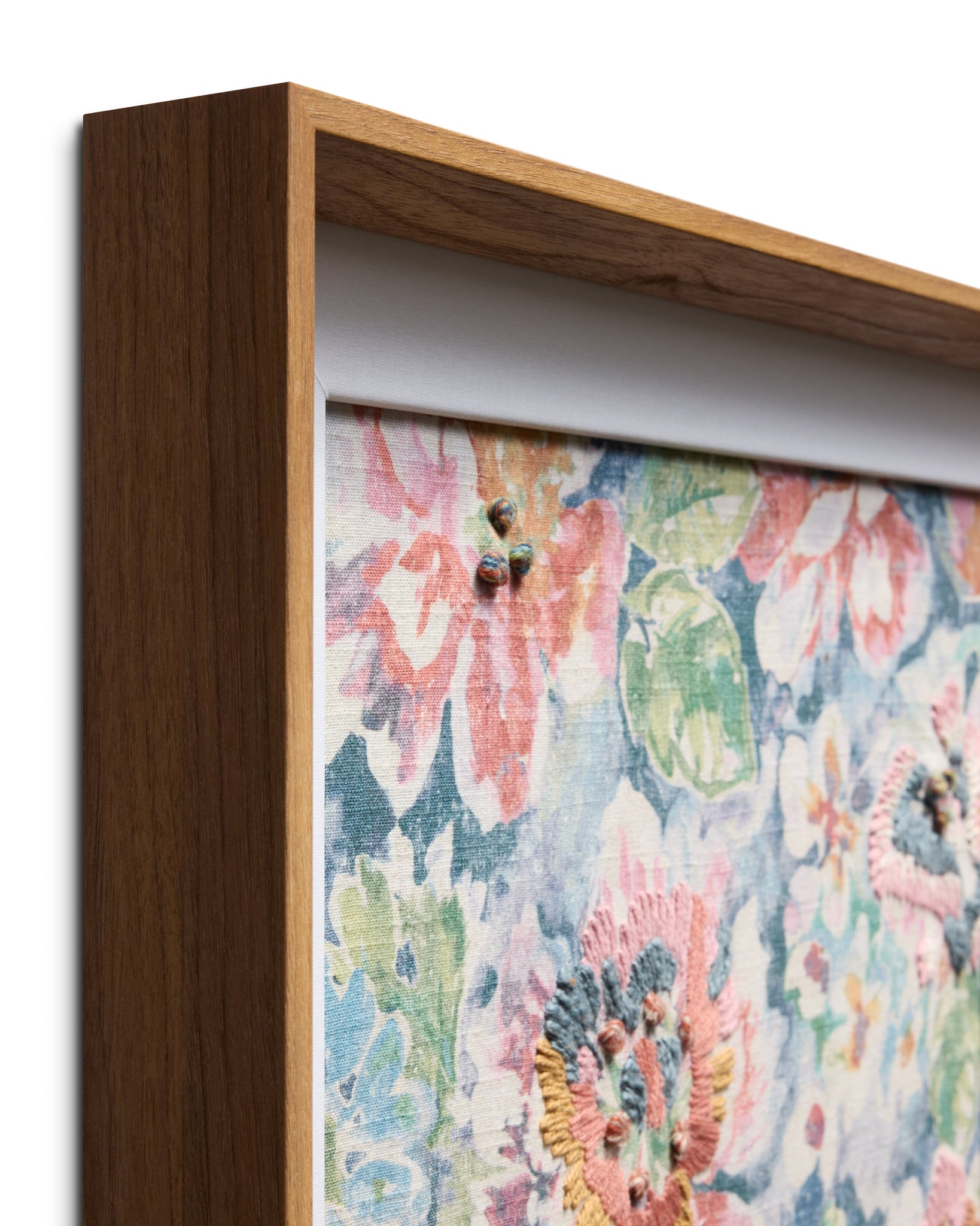 Julep Natural Rug Art - Wall Art Corner (V)