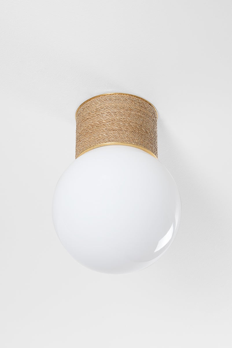 Ardsley Flush Mount shown from a second angle to highlight the shade profile and mounting canopy.