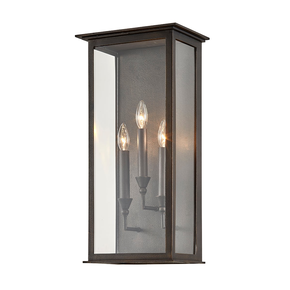 Aplique de pared exterior Chauncey de 29,2 cm x 59,7 cm