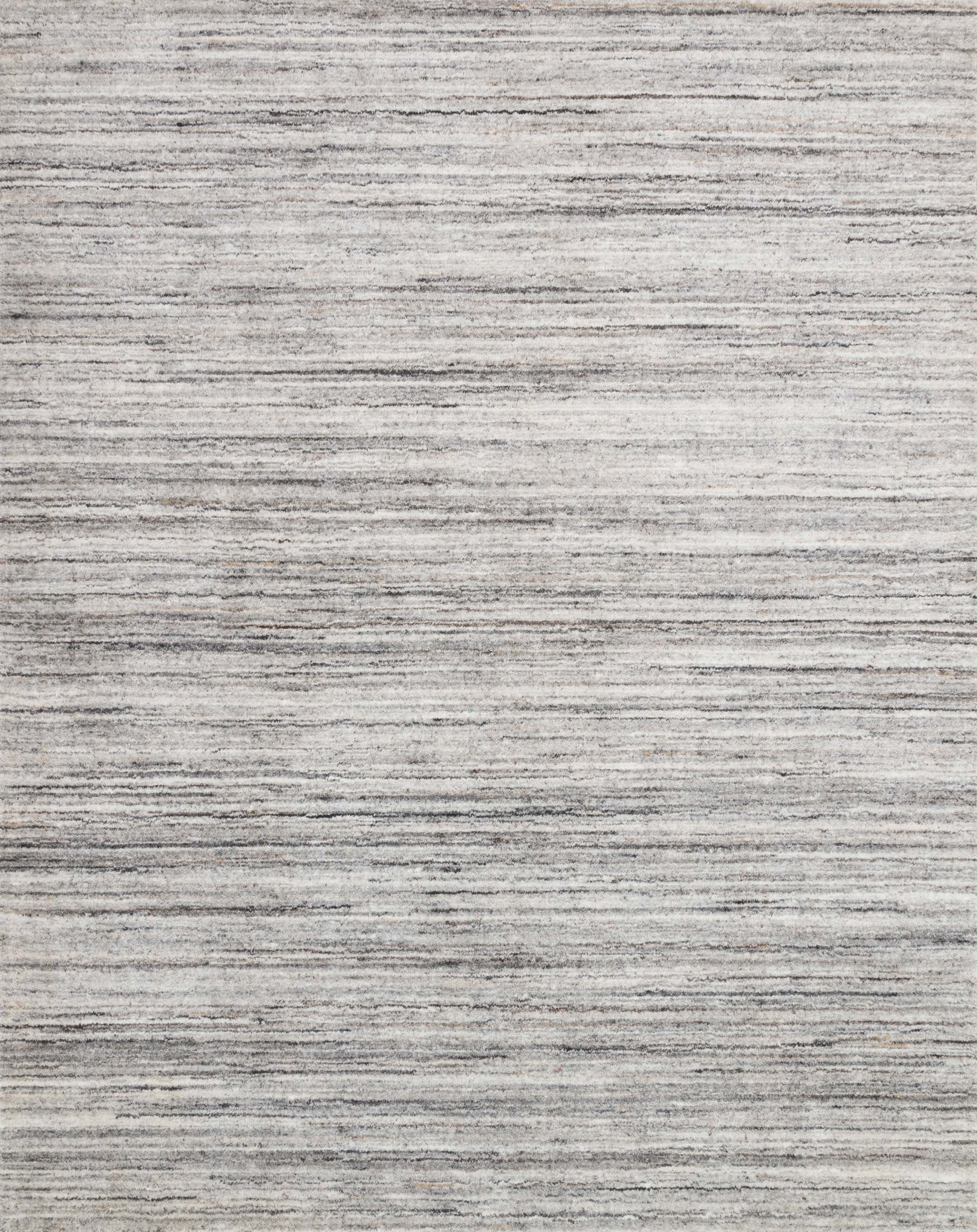 front view of Brandt Silver / Stone luxury Rug