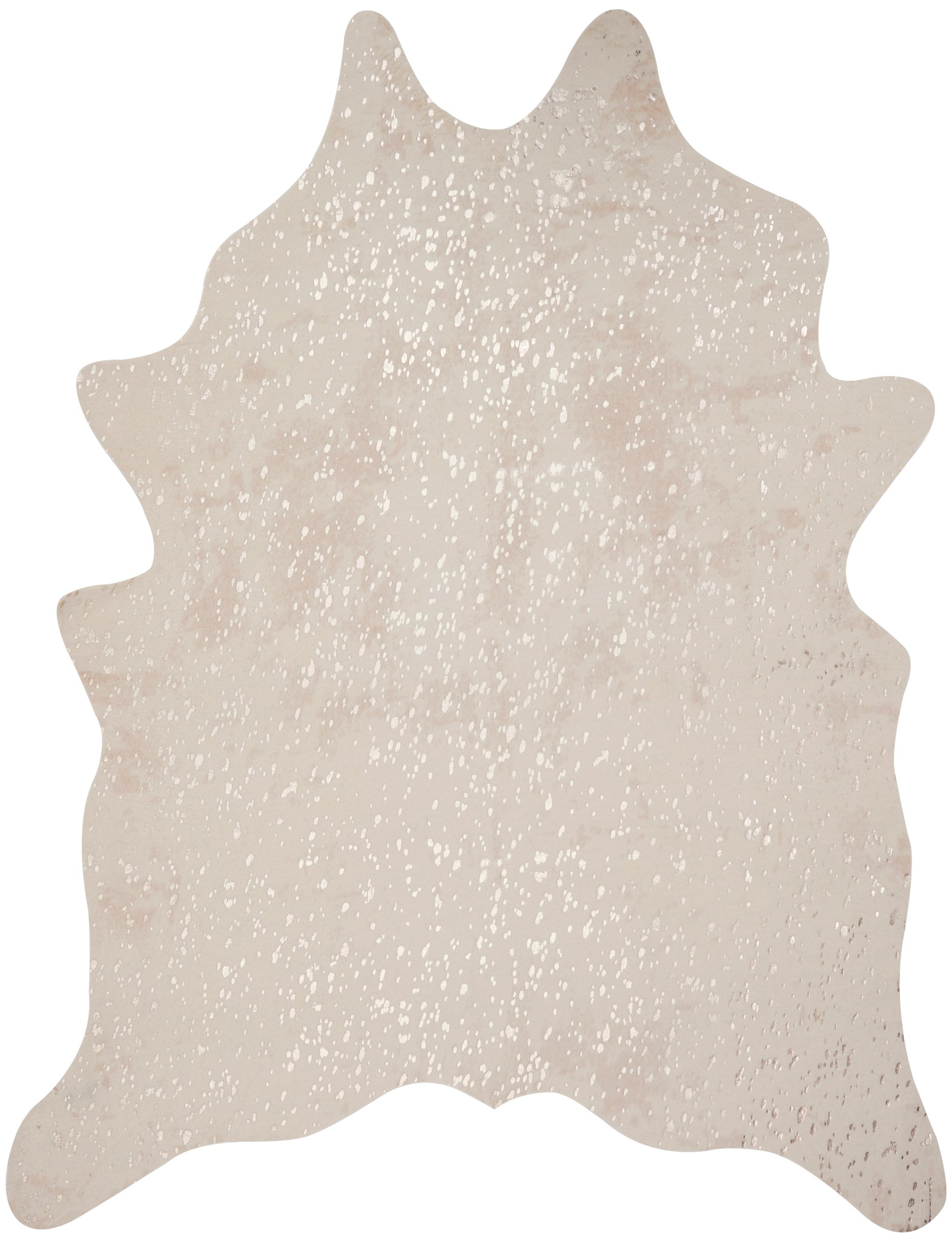 angle view of Bryce Ivory / Champagne luxury Rug