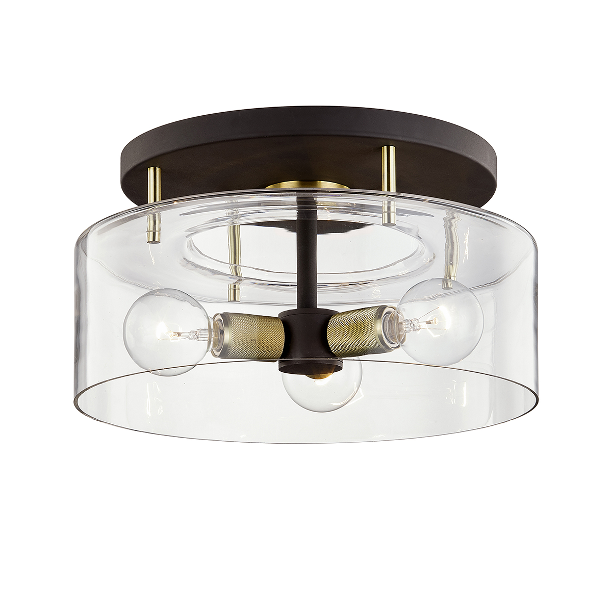 Bergamot Station Semi Flush 17" x 8.75"