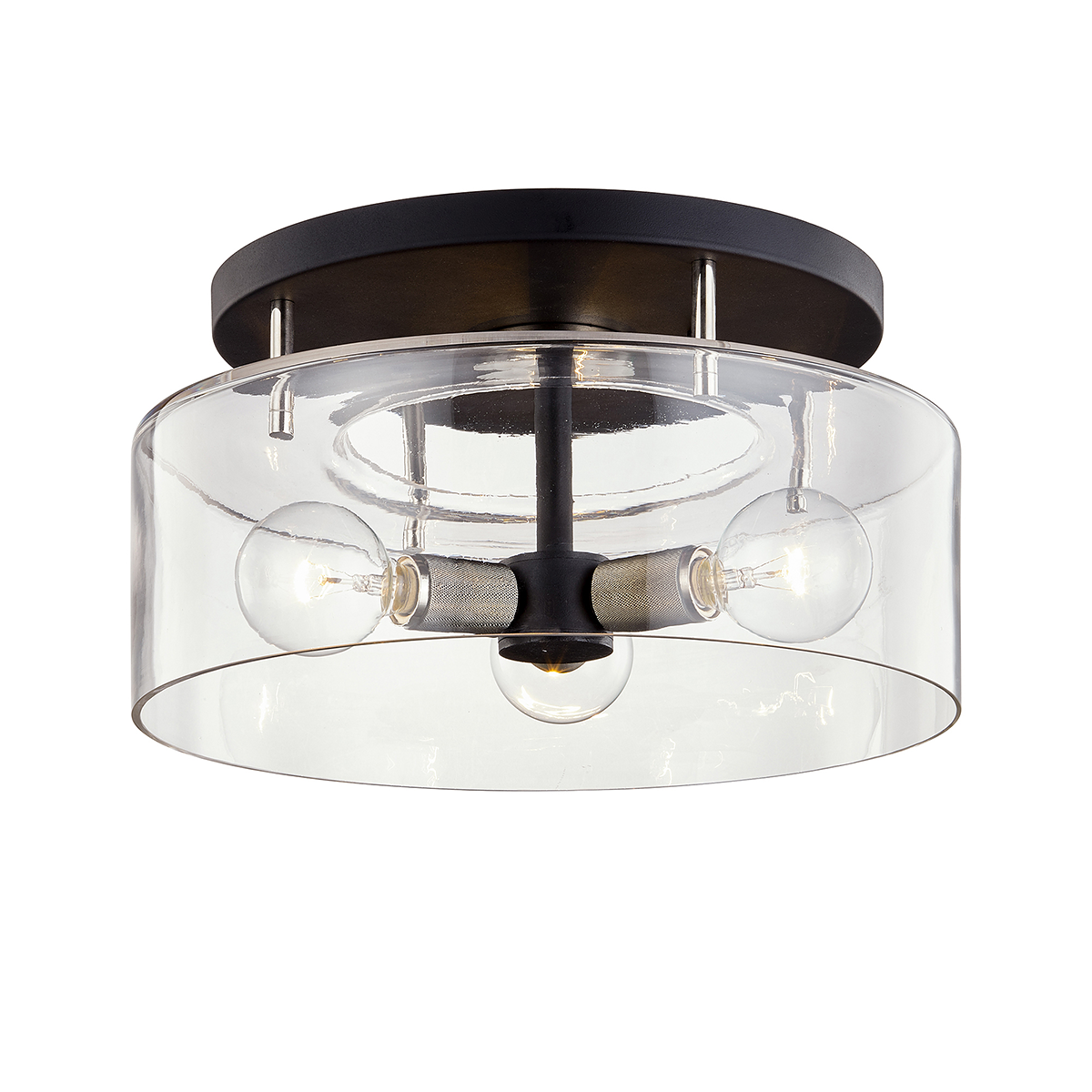Bergamot Station Semi Flush 17" x 8.75"