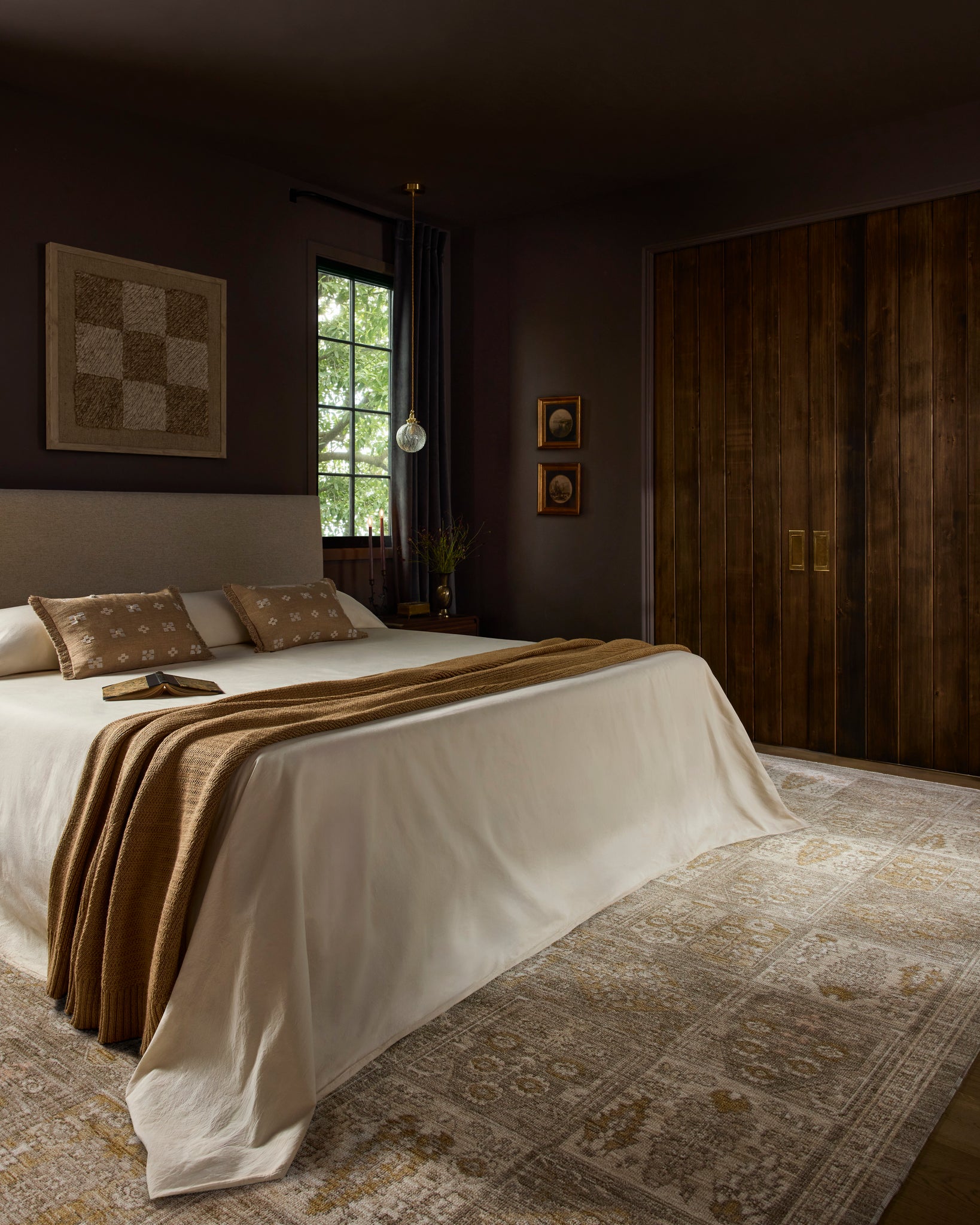 Elora Mushroom / Ochre rug — Loloi