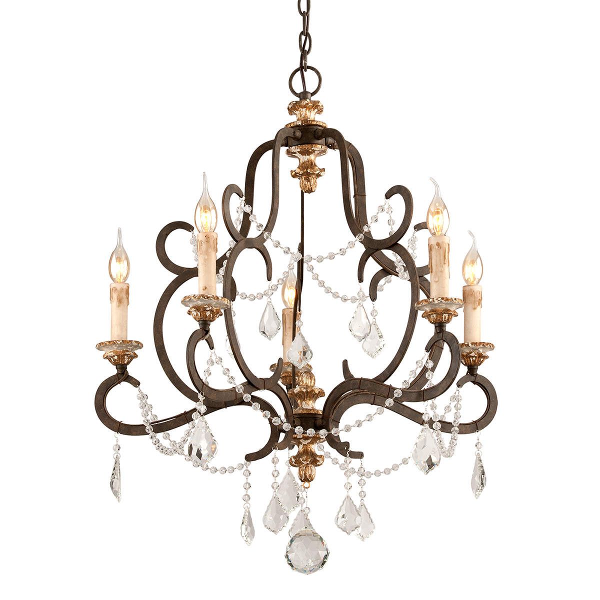 Bordeaux Chandelier 27.5"