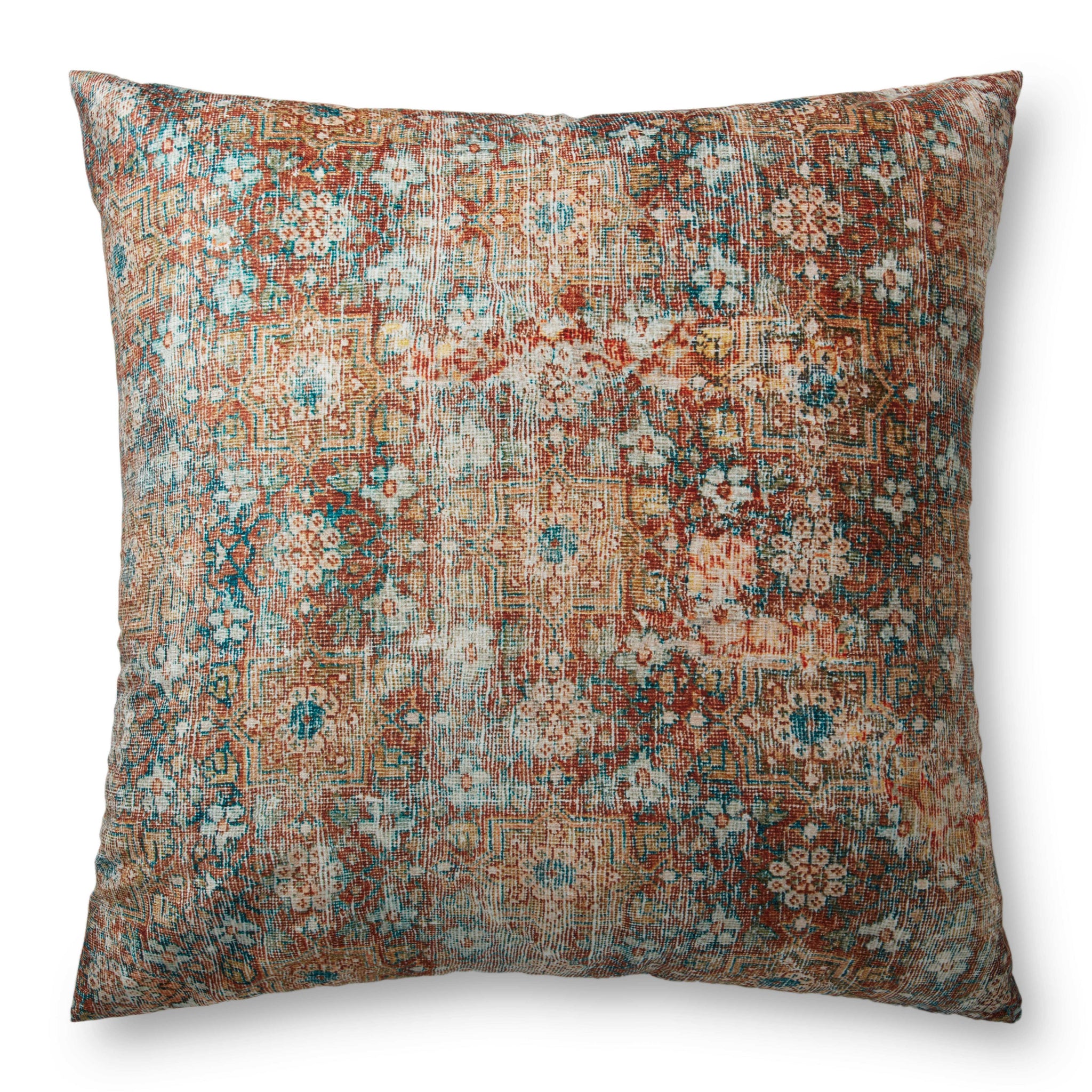 Terracotta / Multi Pillow - Aerial Image
